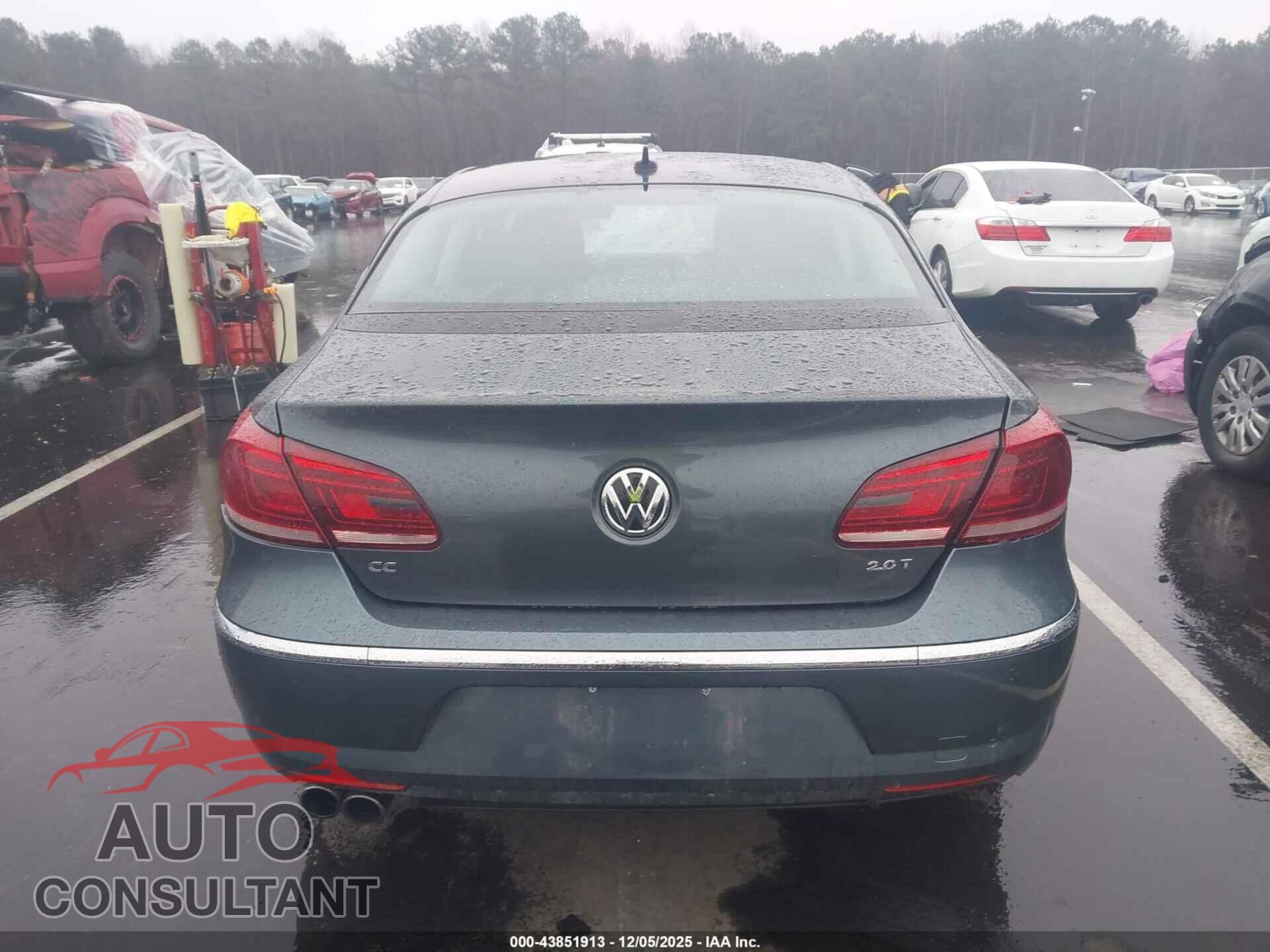 VOLKSWAGEN CC 2013 - WVWBN7AN3DE505018