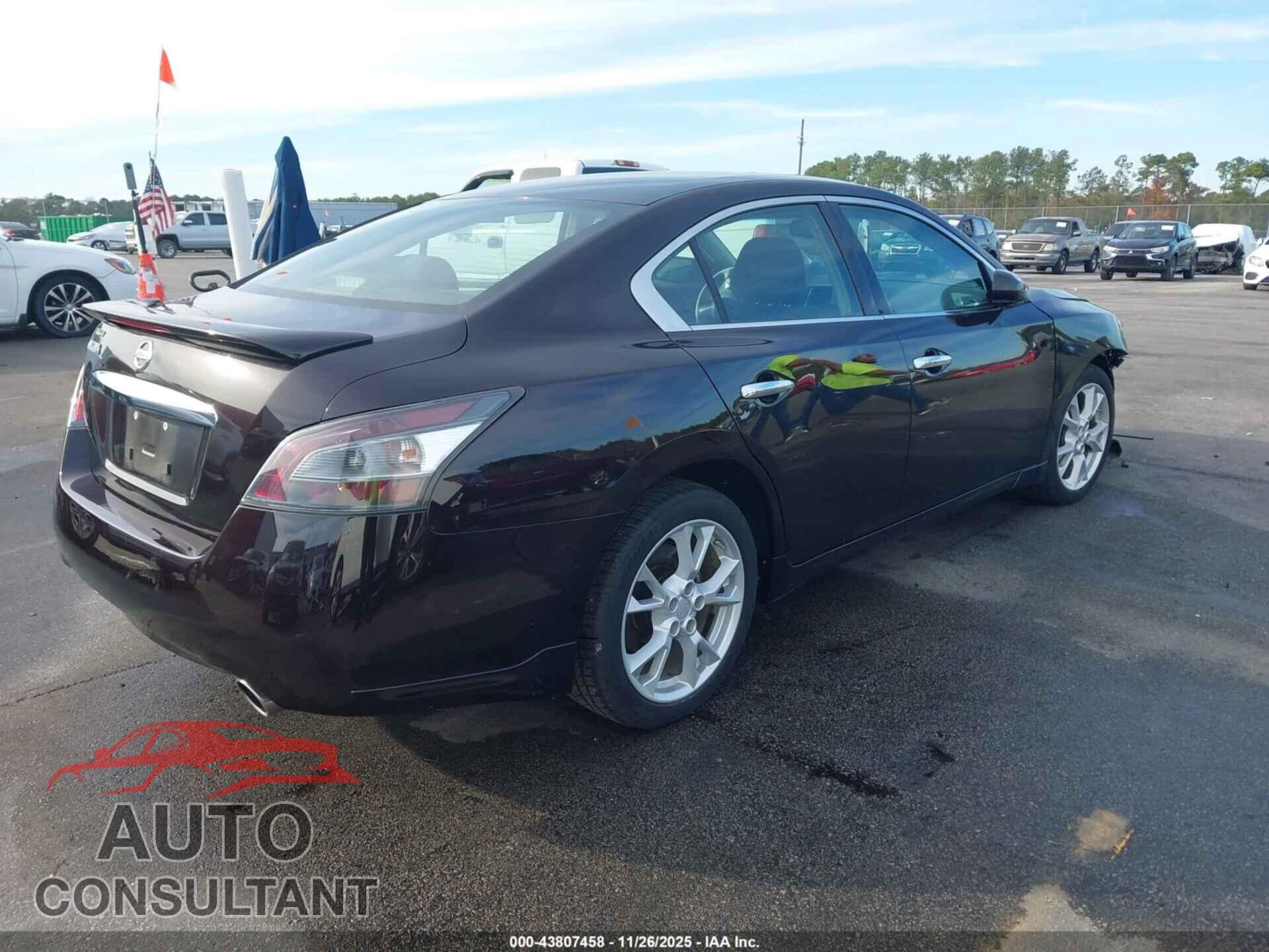 NISSAN MAXIMA 2013 - 1N4AA5AP5DC847004