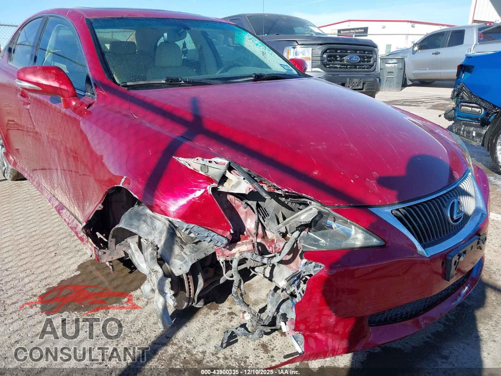 LEXUS IS 250 2010 - JTHBF5C25A5114256