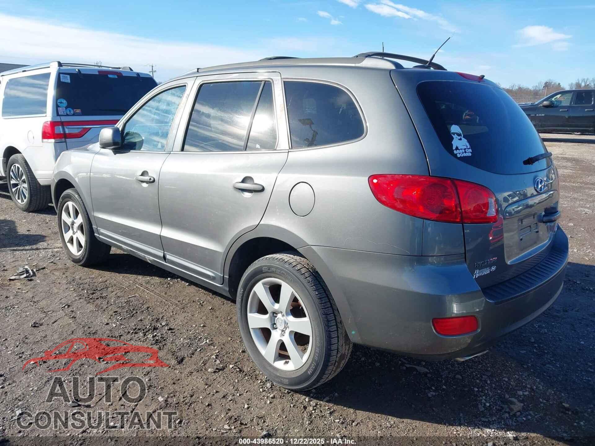 HYUNDAI SANTA FE 2009 - 5NMSH13E69H240021