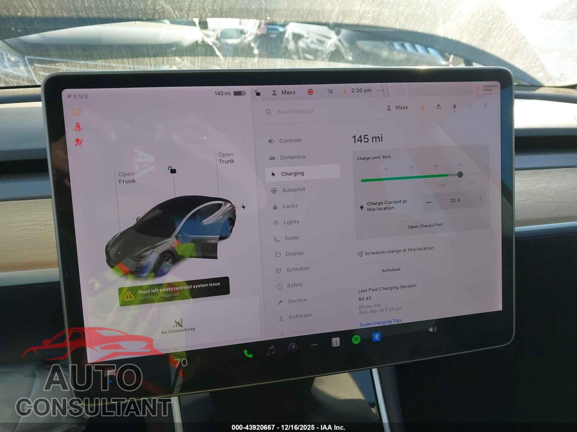 TESLA MODEL 3 2018 - 5YJ3E1EA0JF165765