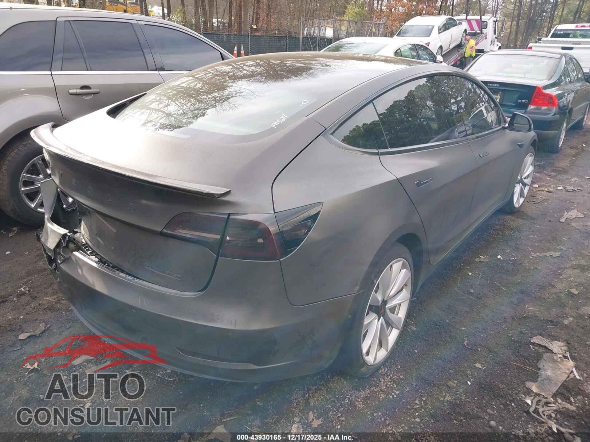 TESLA MODEL 3 2018 - 5YJ3E1EB2JF090334