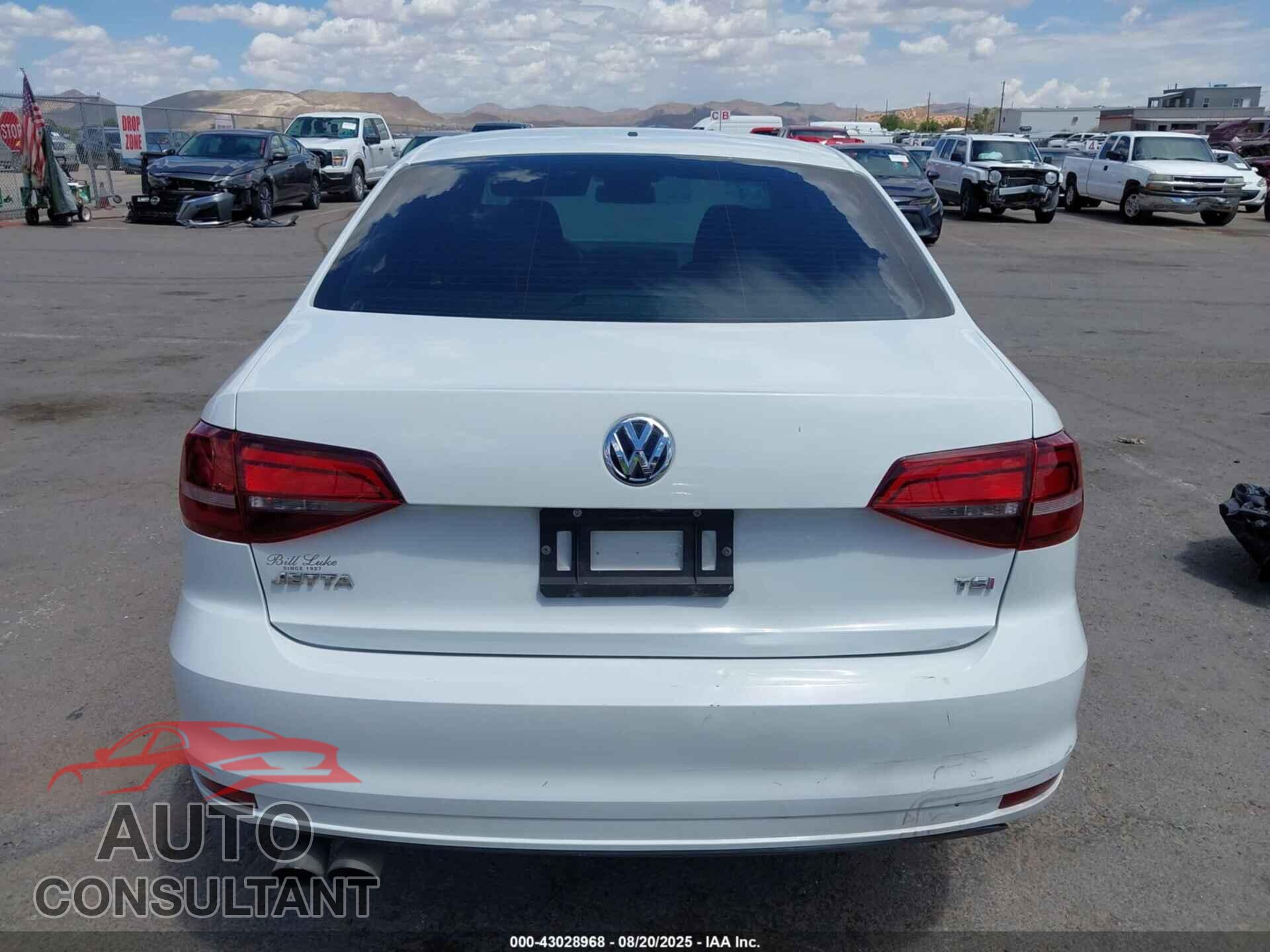 VOLKSWAGEN JETTA 2017 - 3VW2B7AJ2HM250624