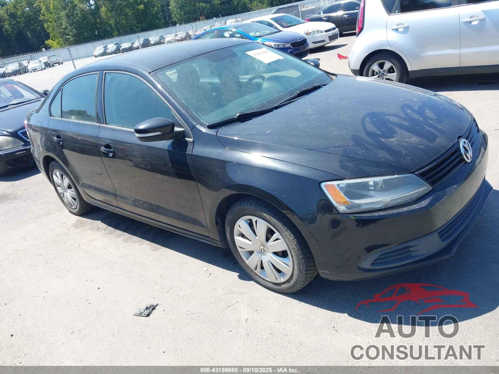 VOLKSWAGEN JETTA 2012 - 3VWDX7AJ8CM078571