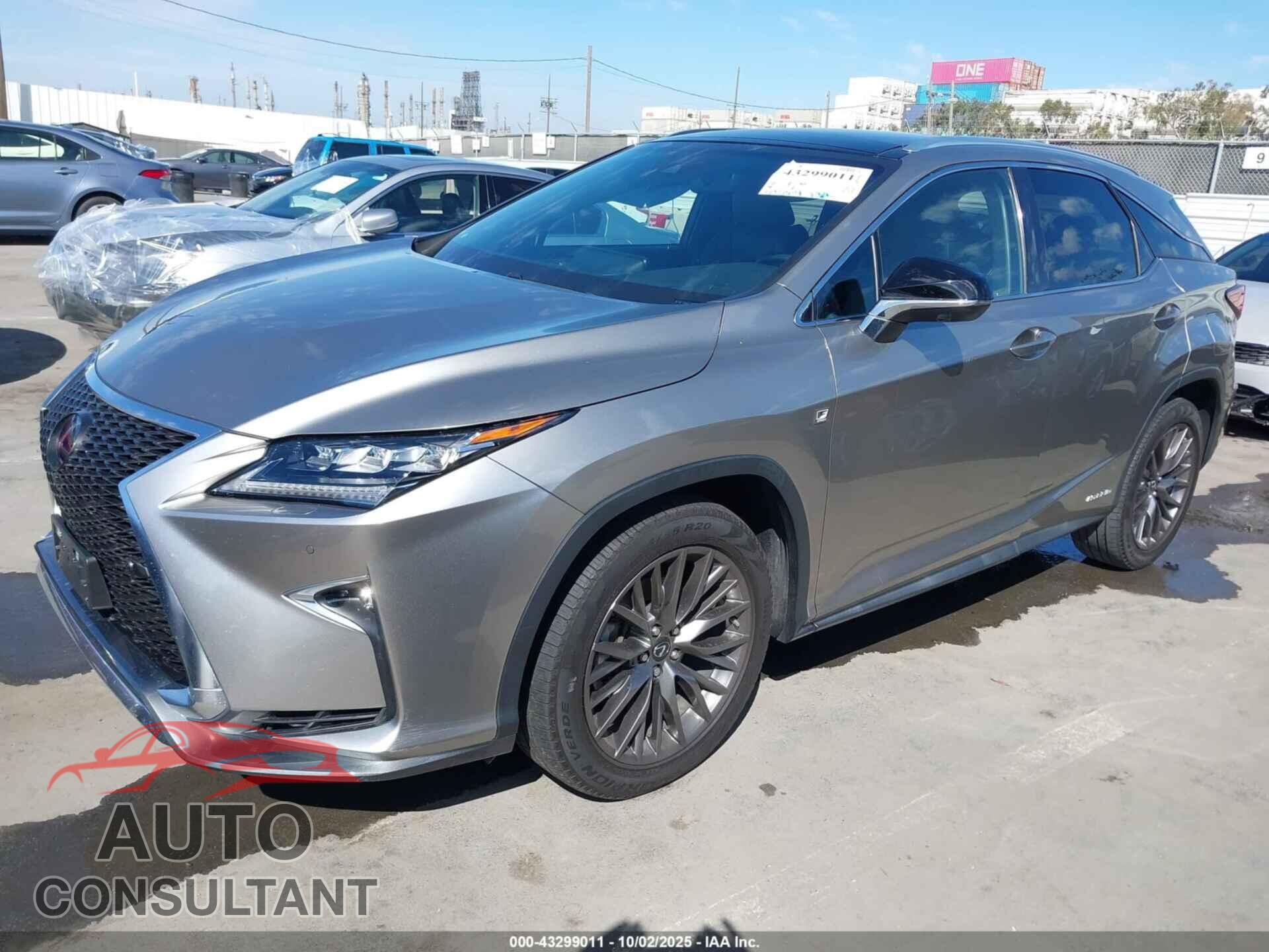 LEXUS RX 450H 2017 - 2T2BGMCA3HC019624