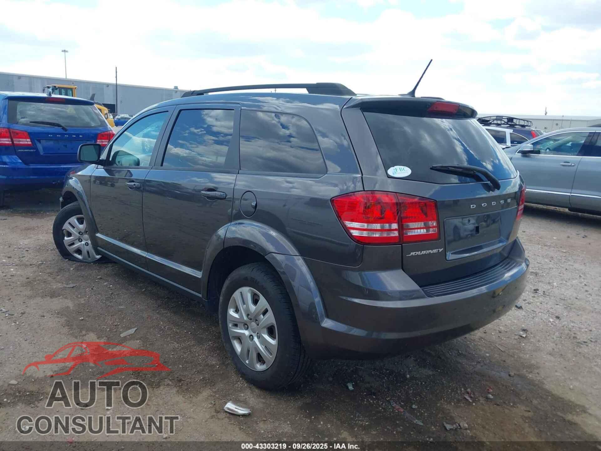 DODGE JOURNEY 2017 - 3C4PDCAB9HT538957