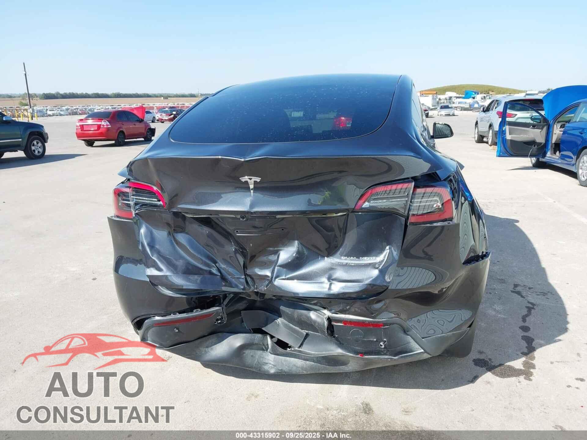 TESLA MODEL Y 2025 - 7SAYGAEE8SF293792
