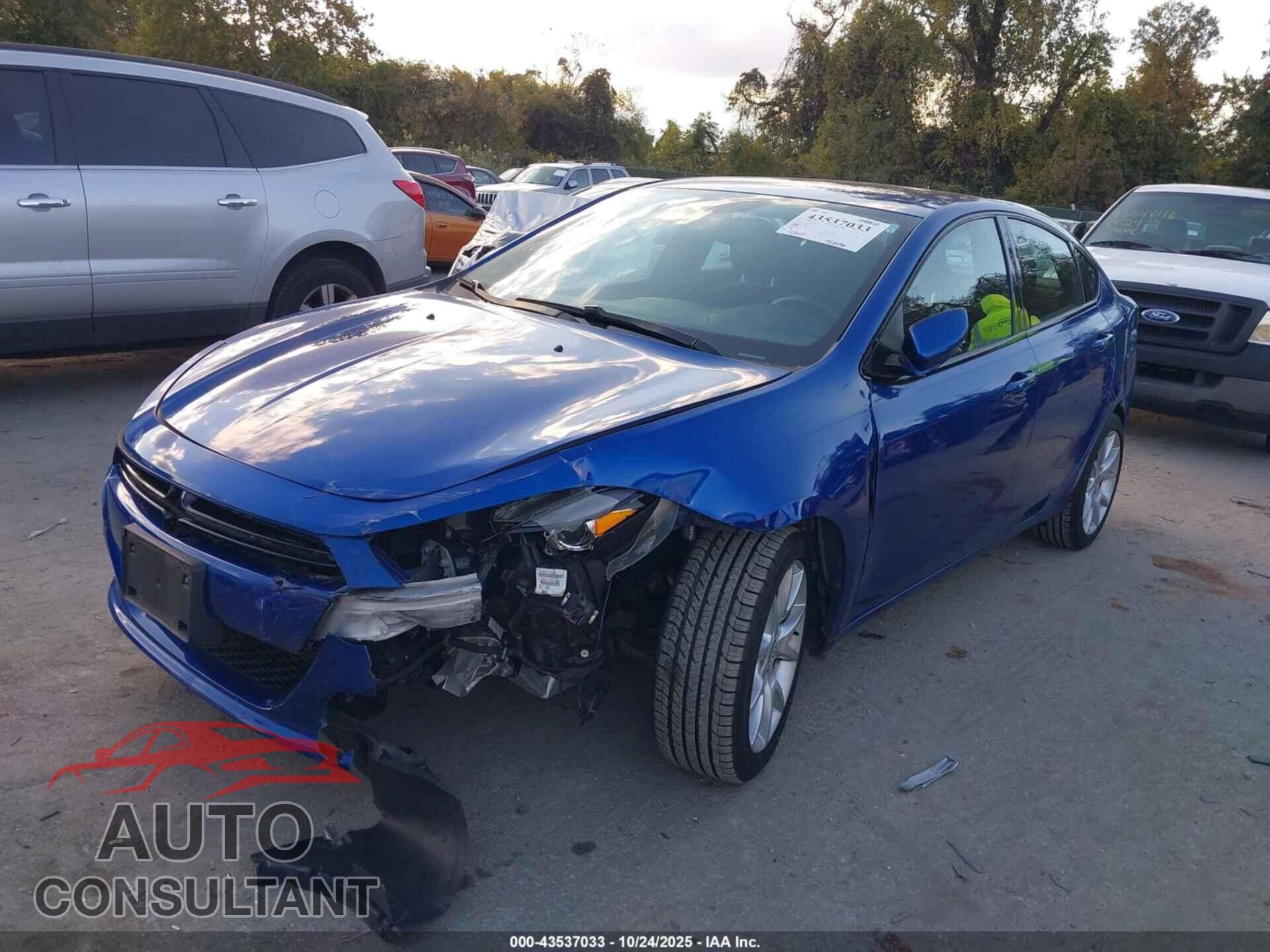 DODGE DART 2013 - 1C3CDFBH9DD333338