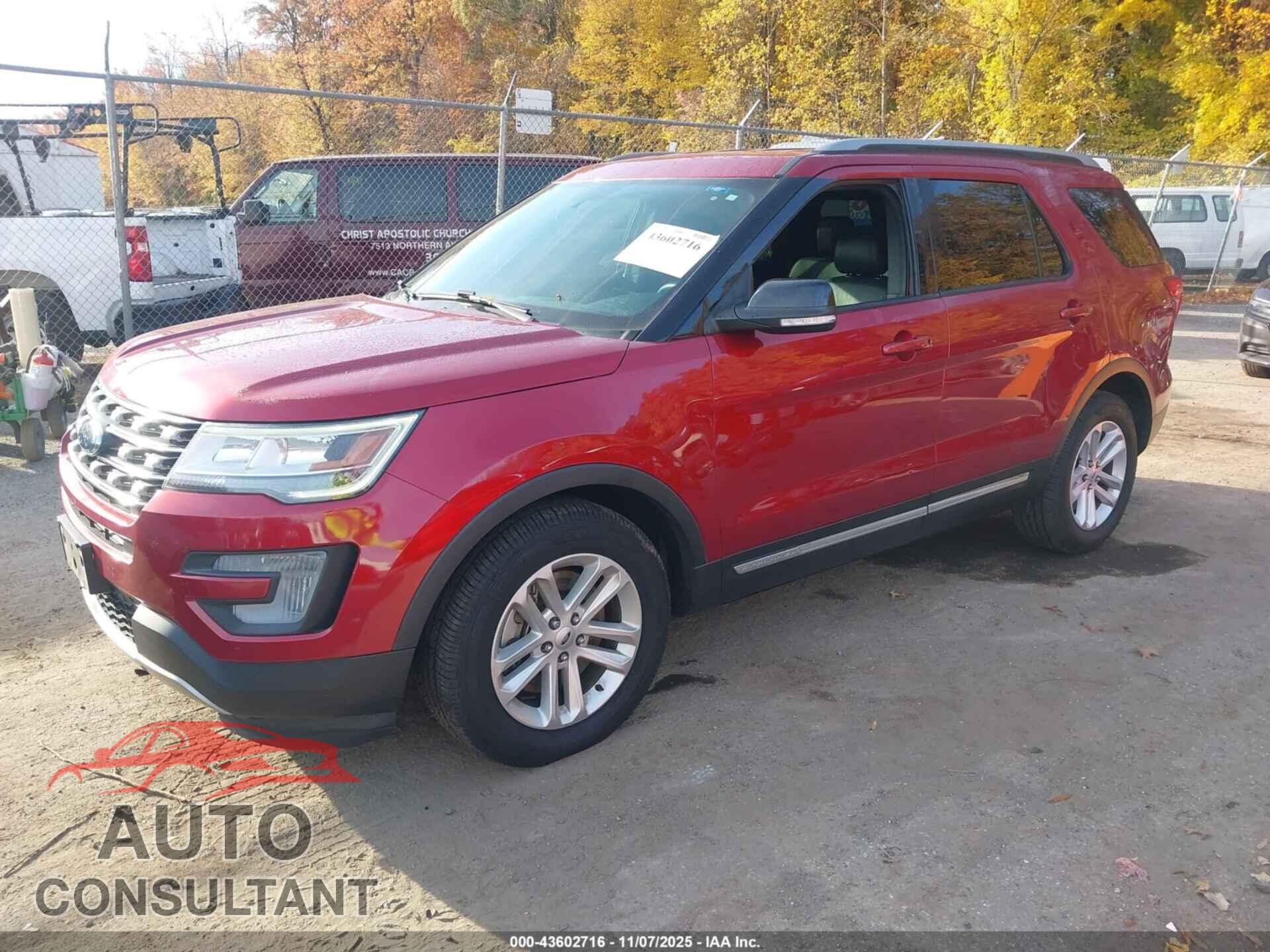 FORD EXPLORER 2017 - 1FM5K7D8XHGD11717