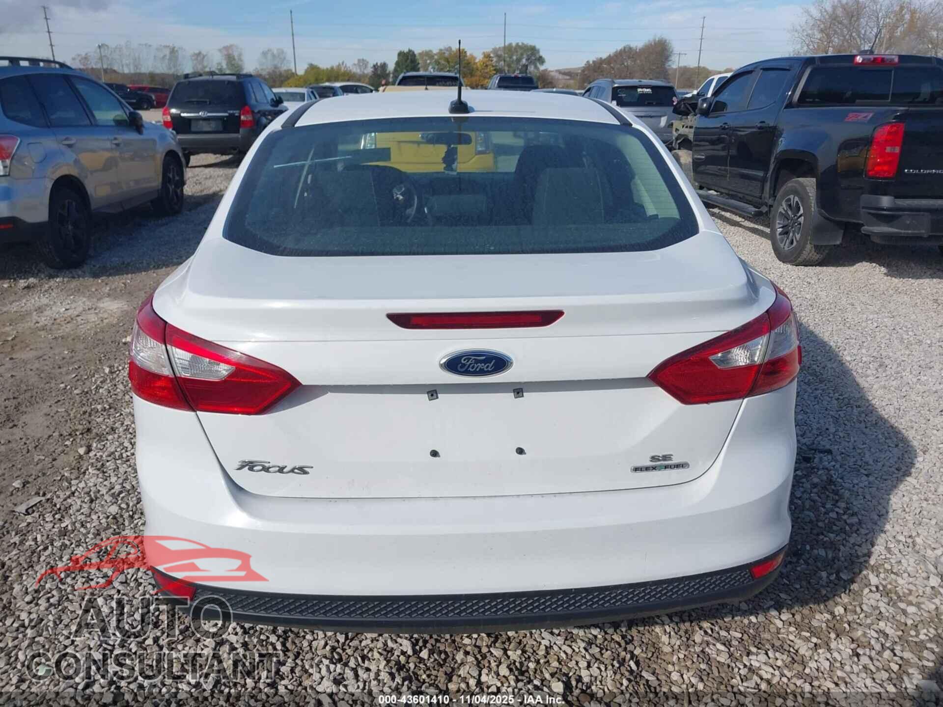 FORD FOCUS 2013 - 1FADP3F23DL105715
