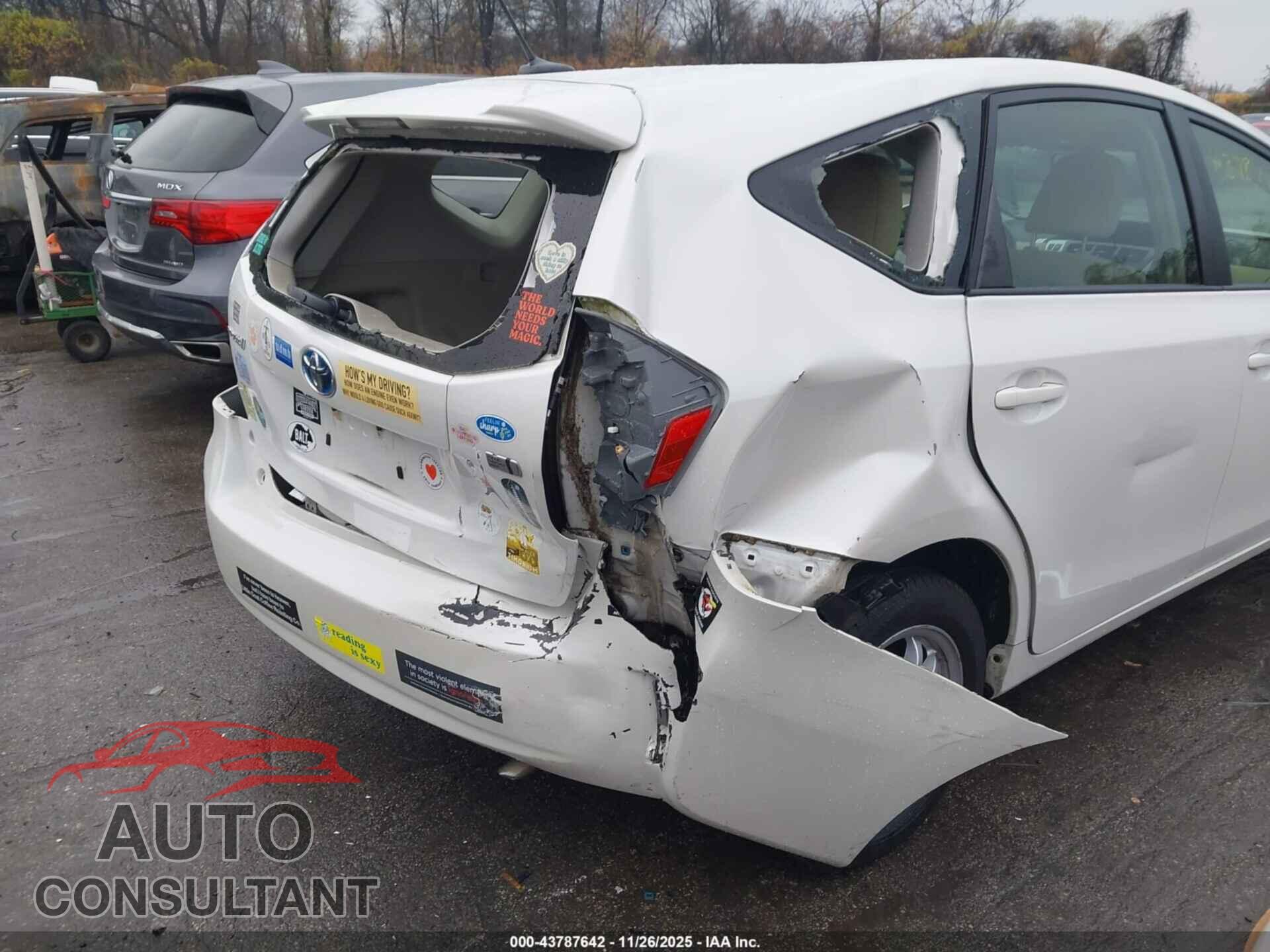 TOYOTA PRIUS V 2012 - JTDZN3EU9C3123384