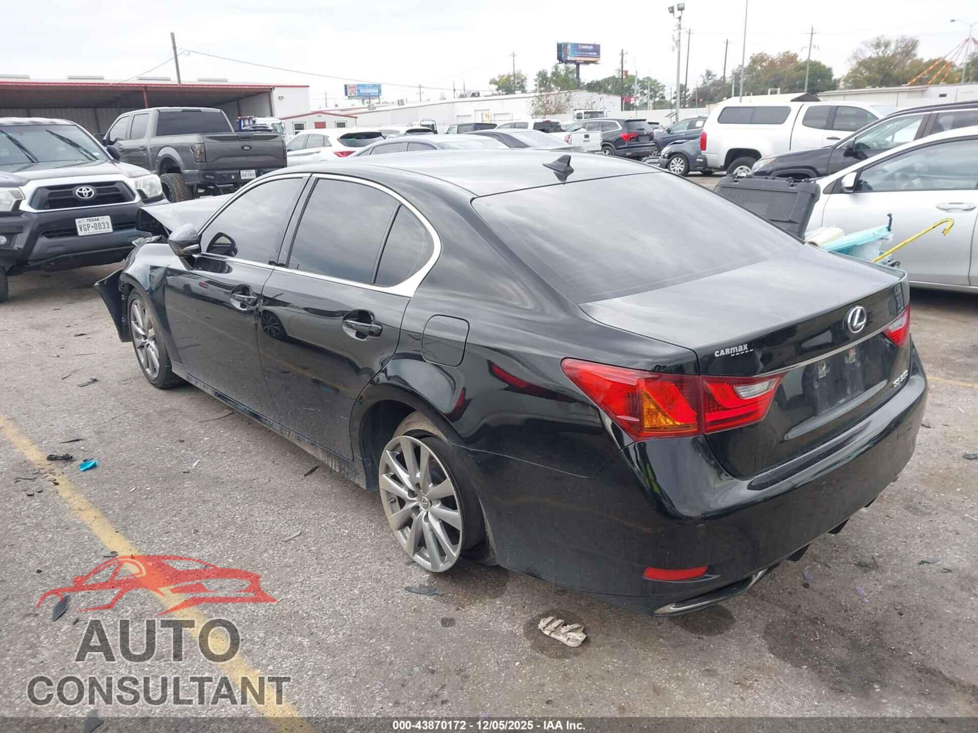 LEXUS GS 350 2013 - JTHBE1BL6D5005038