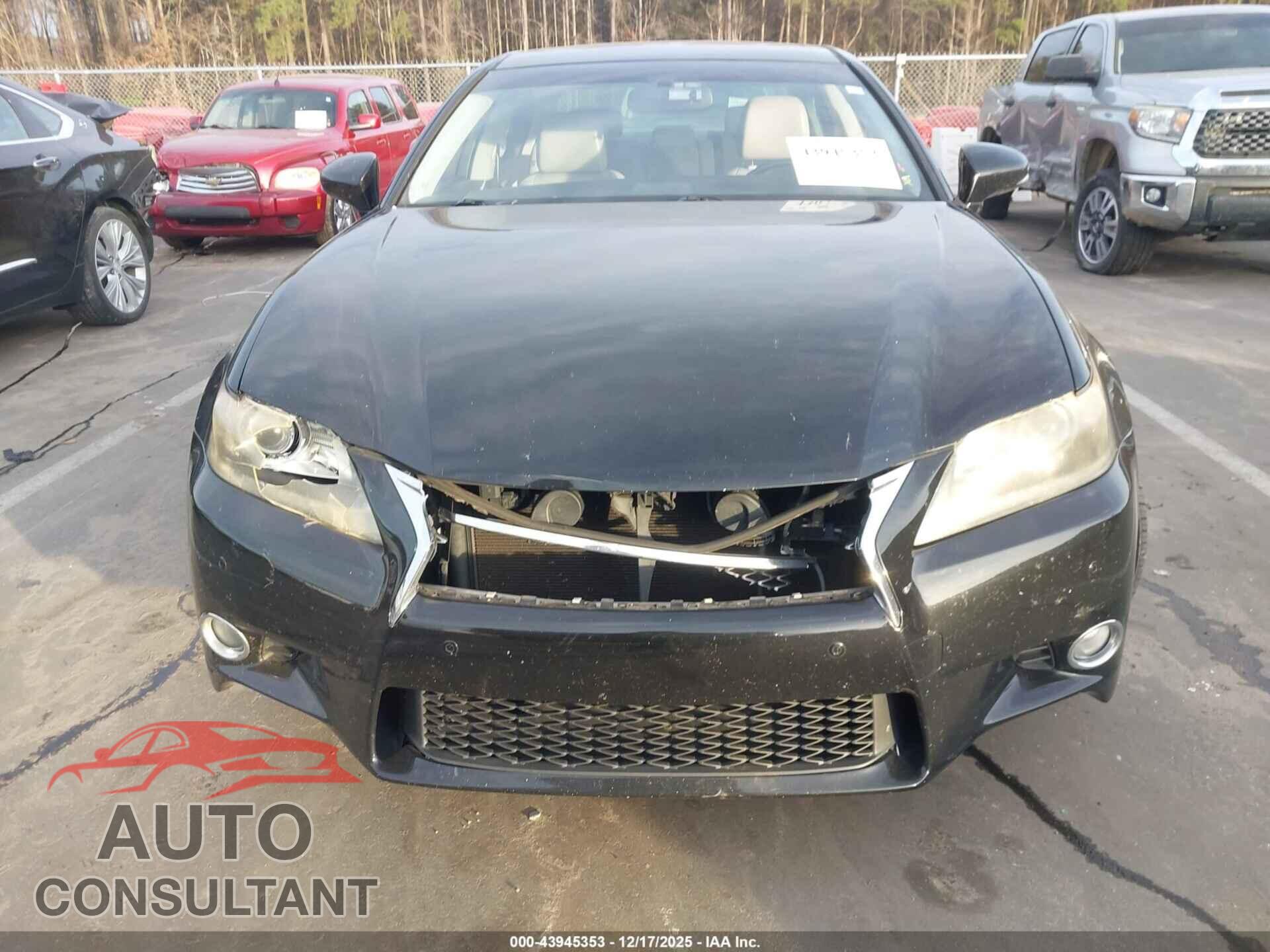LEXUS GS 350 2013 - JTHBE1BL8D5017868
