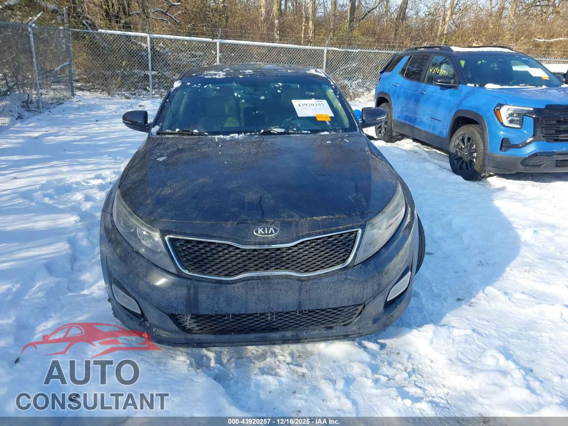 KIA OPTIMA 2015 - 5XXGN4A77FG483853