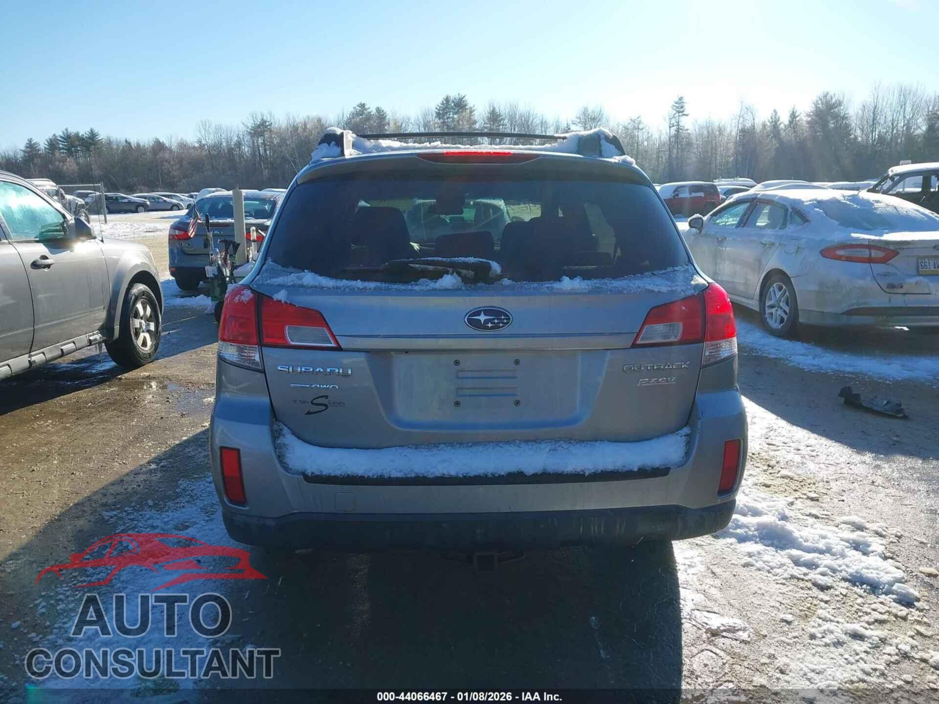 SUBARU OUTBACK 2011 - 4S4BRBCC2B3413437