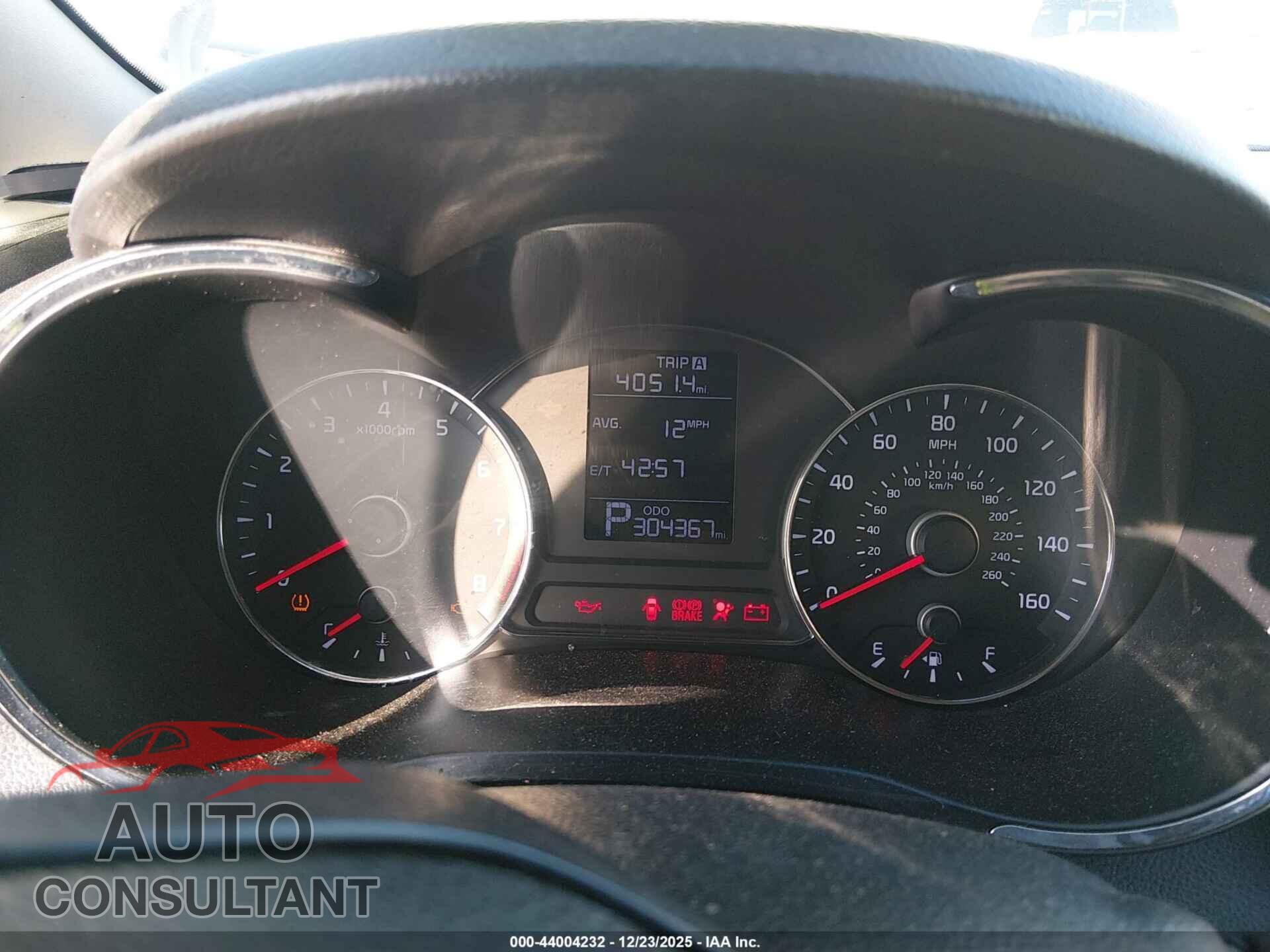 KIA FORTE 2014 - KNAFX4A66E5134244