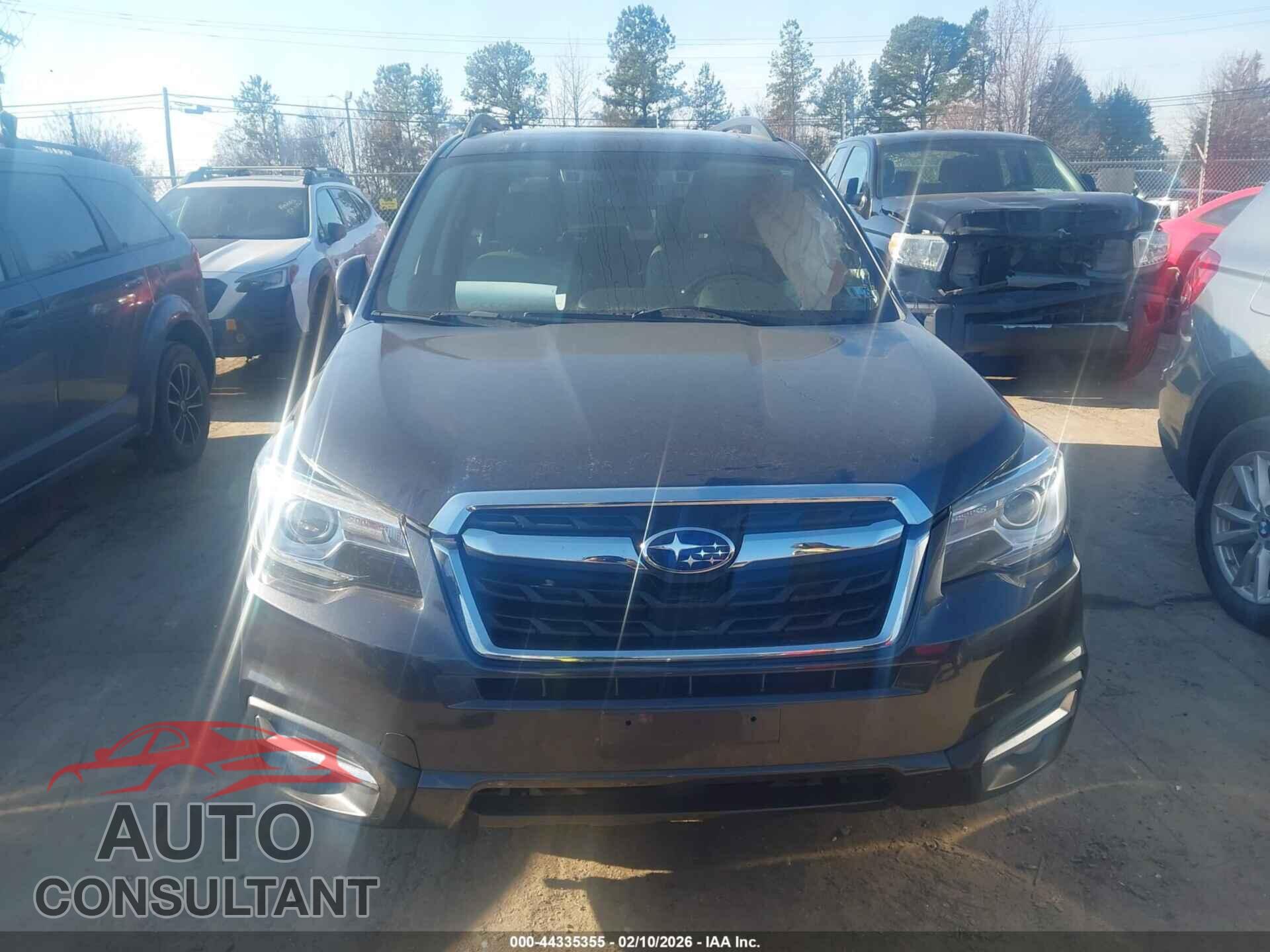 SUBARU FORESTER 2018 - JF2SJARC5JH509384