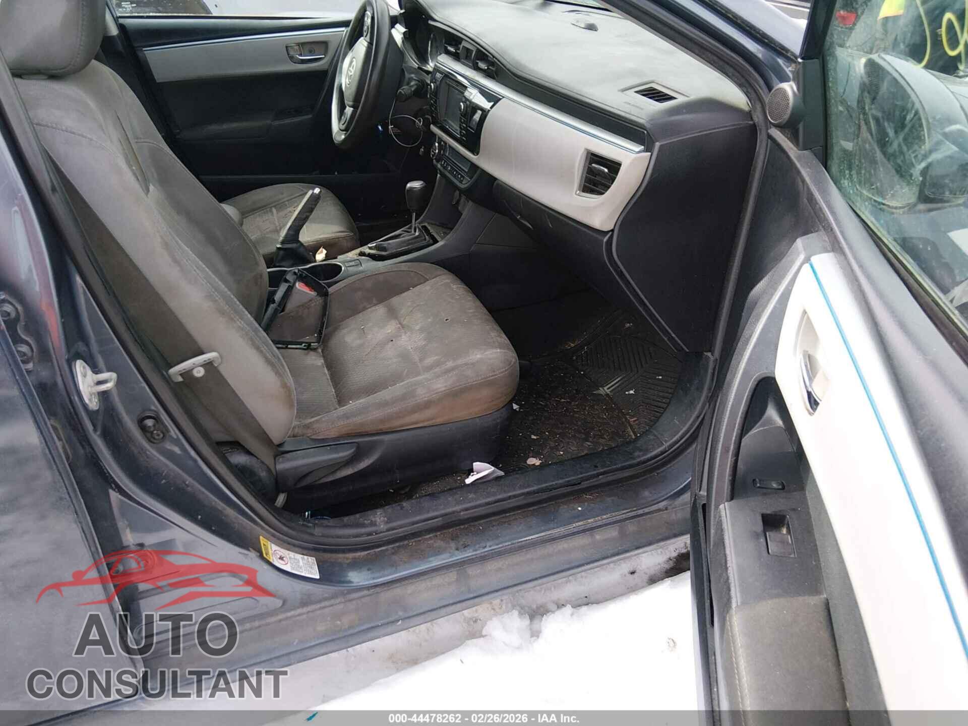 TOYOTA COROLLA 2014 - 2T1BURHE1EC208306