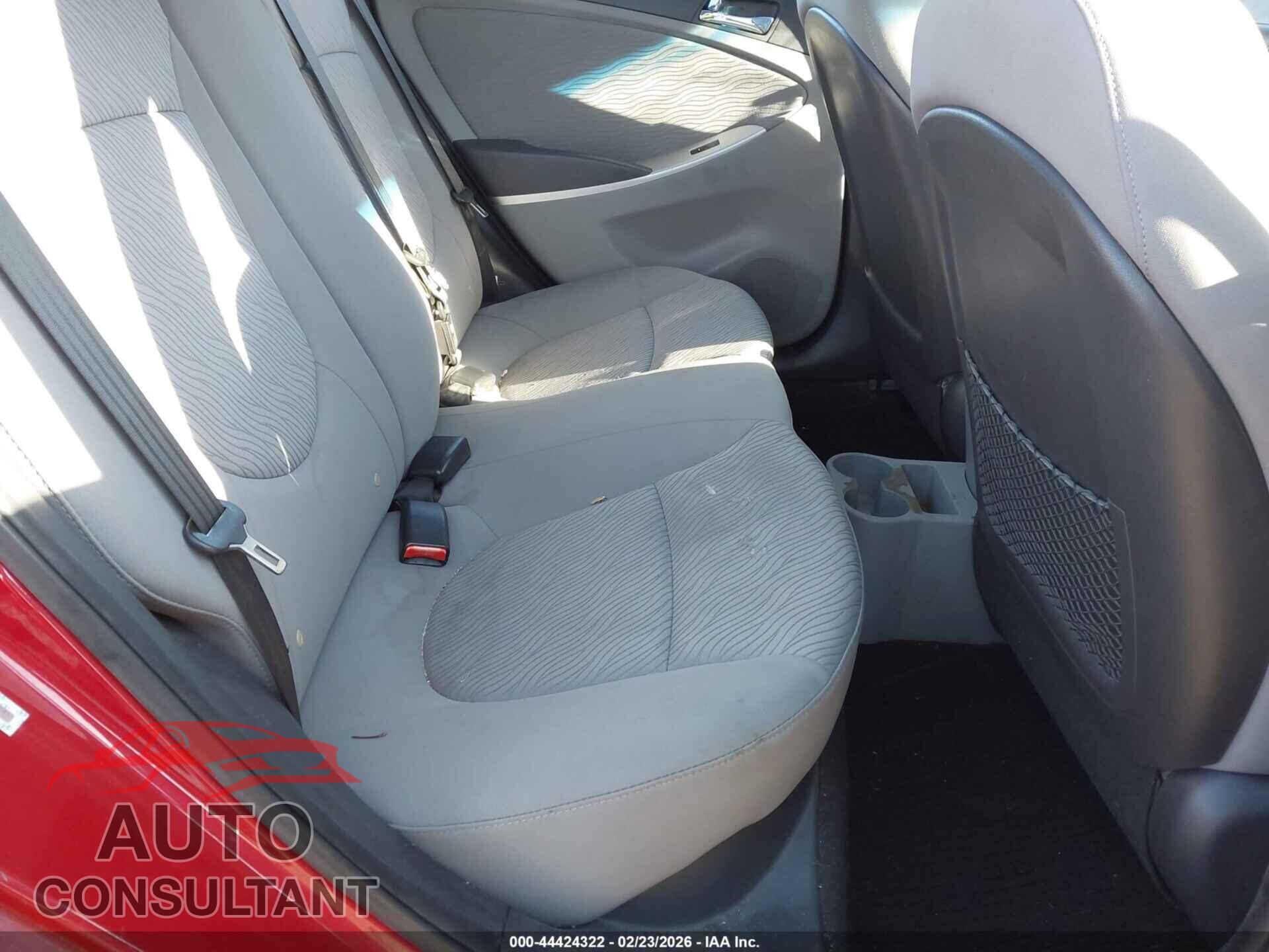 HYUNDAI ACCENT 2014 - KMHCU4AE0EU610785