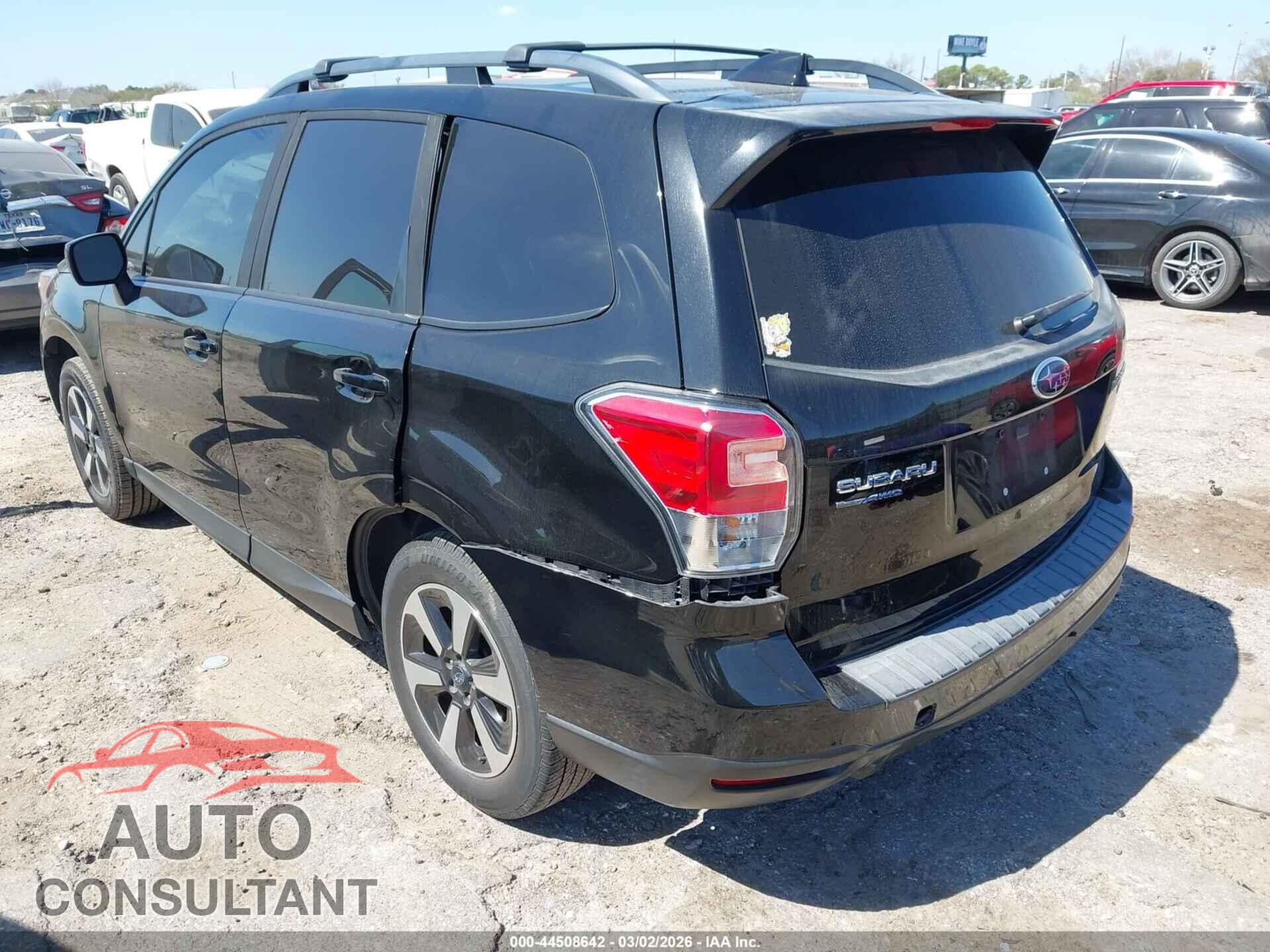 SUBARU FORESTER 2017 - JF2SJAEC4HH523440