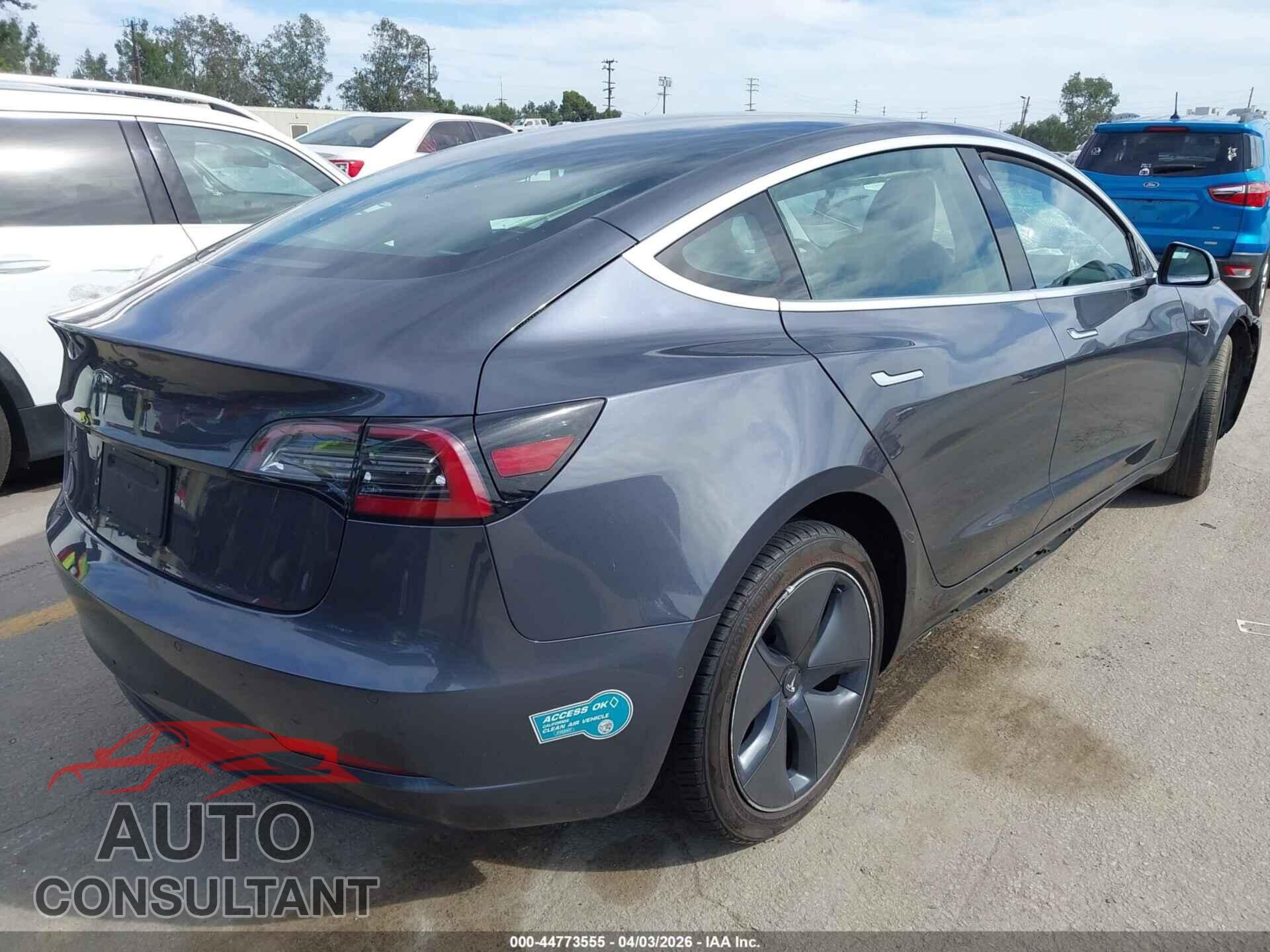 TESLA MODEL 3 2019 - 5YJ3E1EA8KF410944