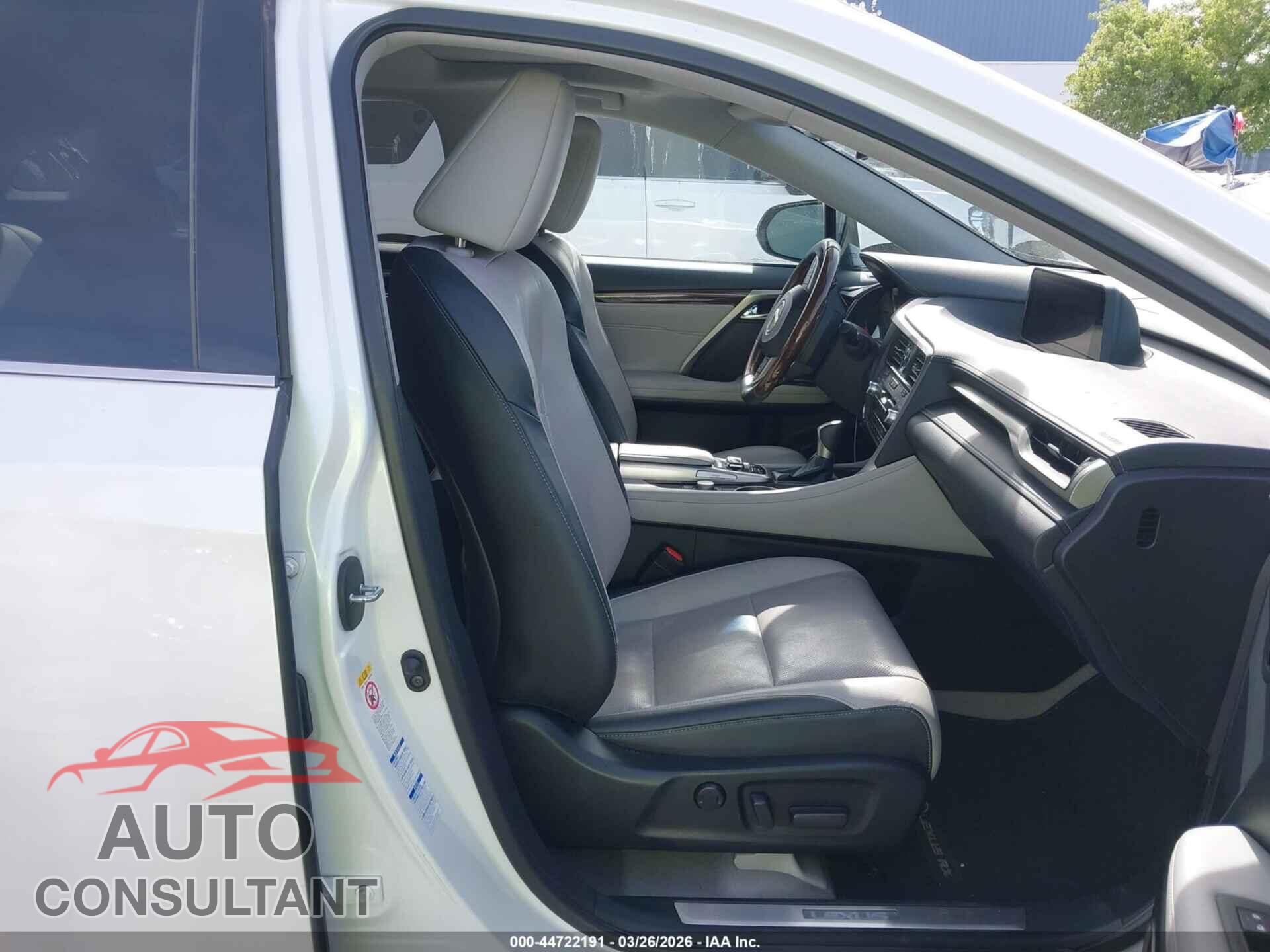 LEXUS RX 350 2018 - 2T2BZMCA5JC163384