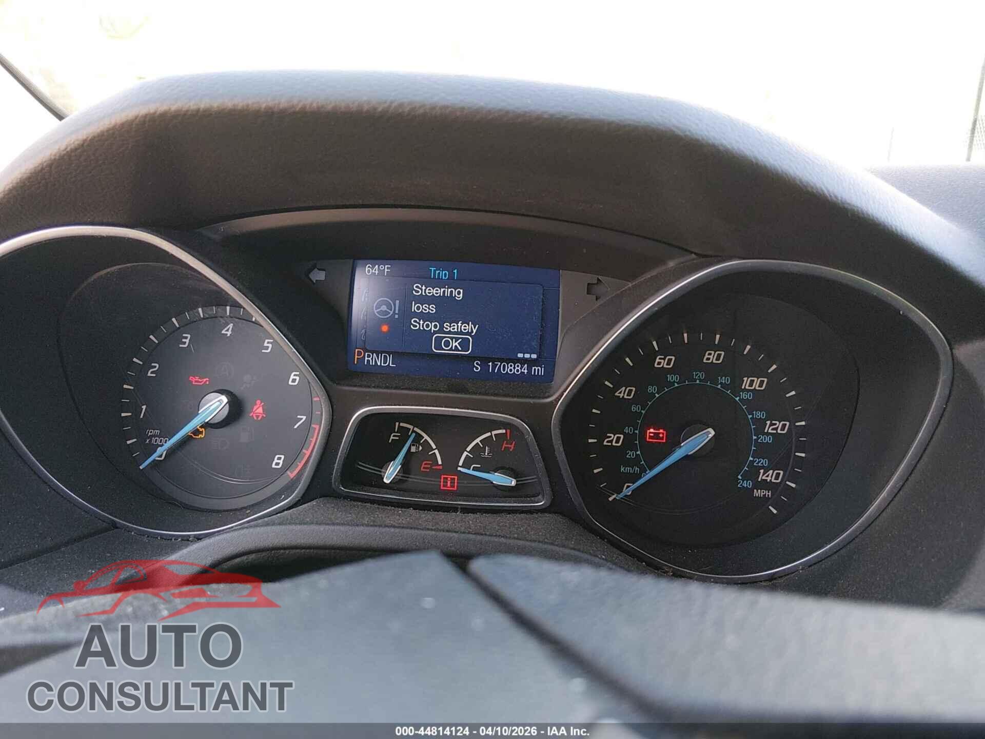FORD FOCUS 2014 - 1FADP3F24EL123531