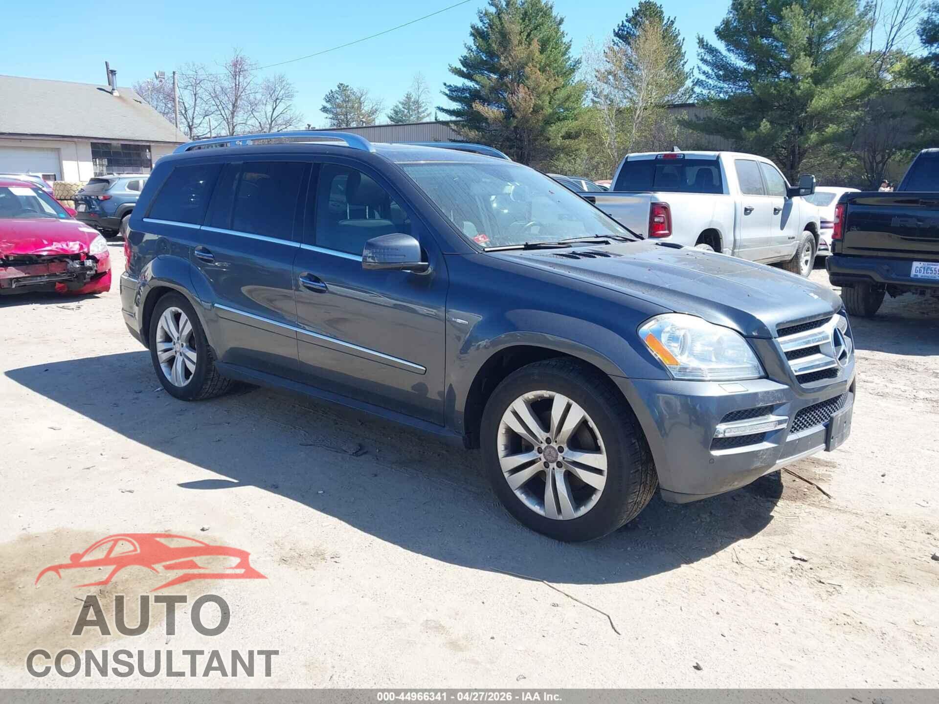 MERCEDES-BENZ GL 350 BLUETEC 2012 - 4JGBF2FE7CA778490
