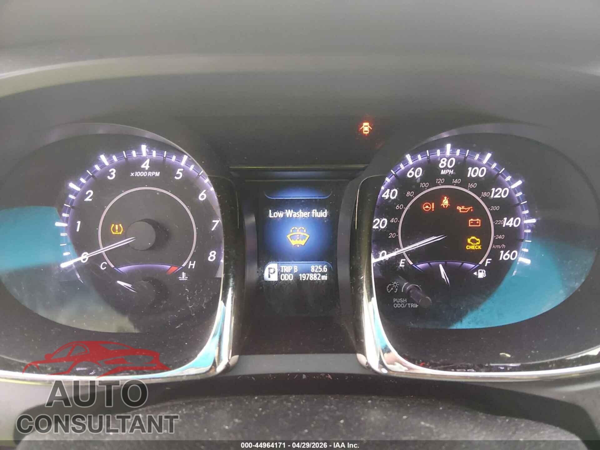 TOYOTA AVALON 2013 - 4T1BK1EBXDU055679