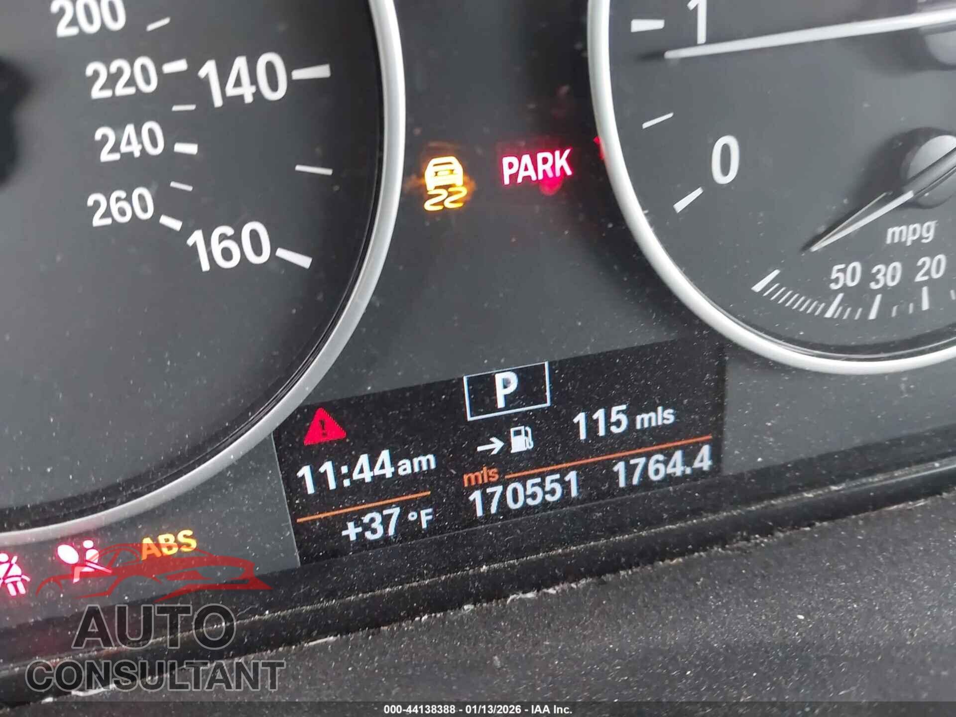 BMW X3 2013 - 5UXWX9C58D0D00149