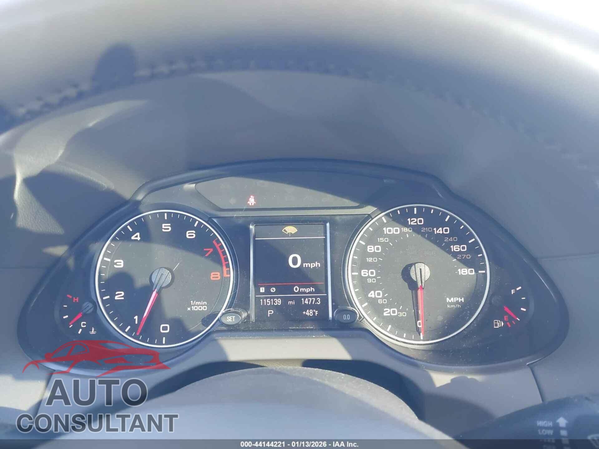 AUDI Q5 2012 - WA1DKAFP3CA020094