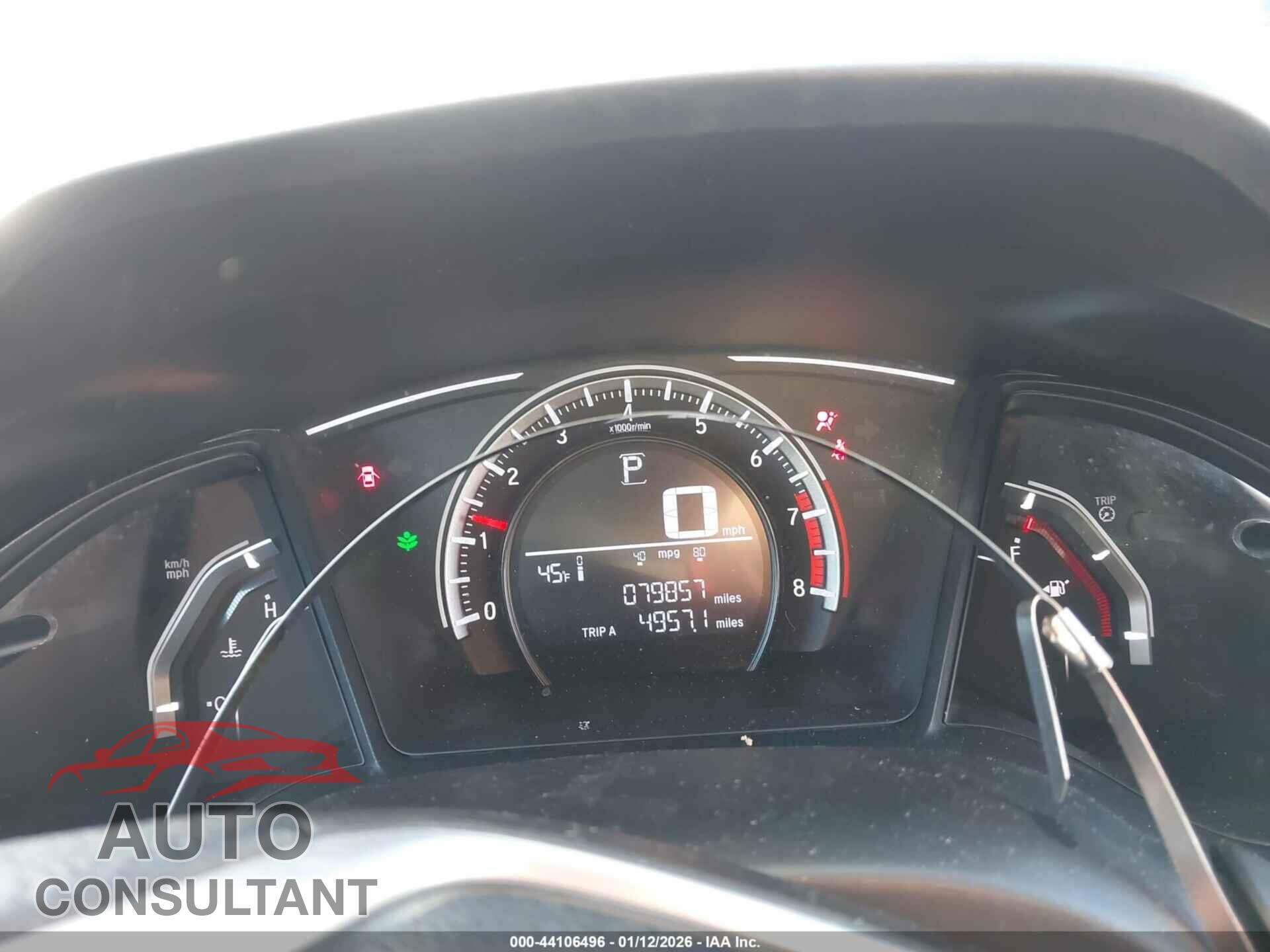 HONDA CIVIC 2018 - 19XFC2F57JE043405