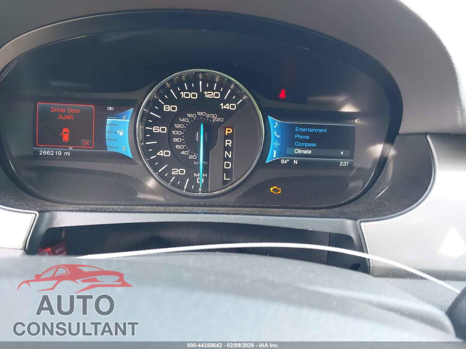 FORD EDGE 2012 - 2FMDK3J98CBA50010
