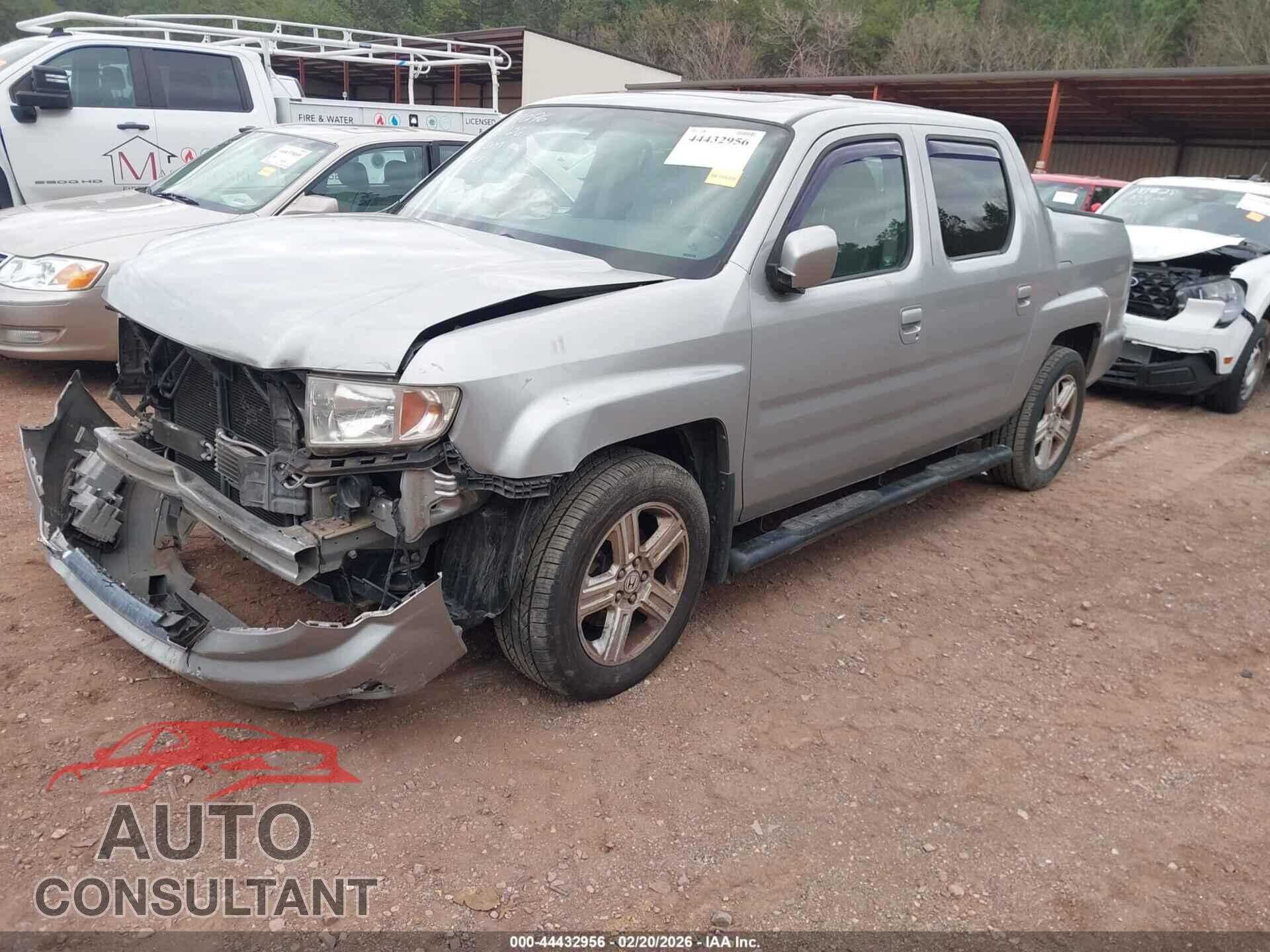 HONDA RIDGELINE 2010 - 5FPYK1F52AB002283