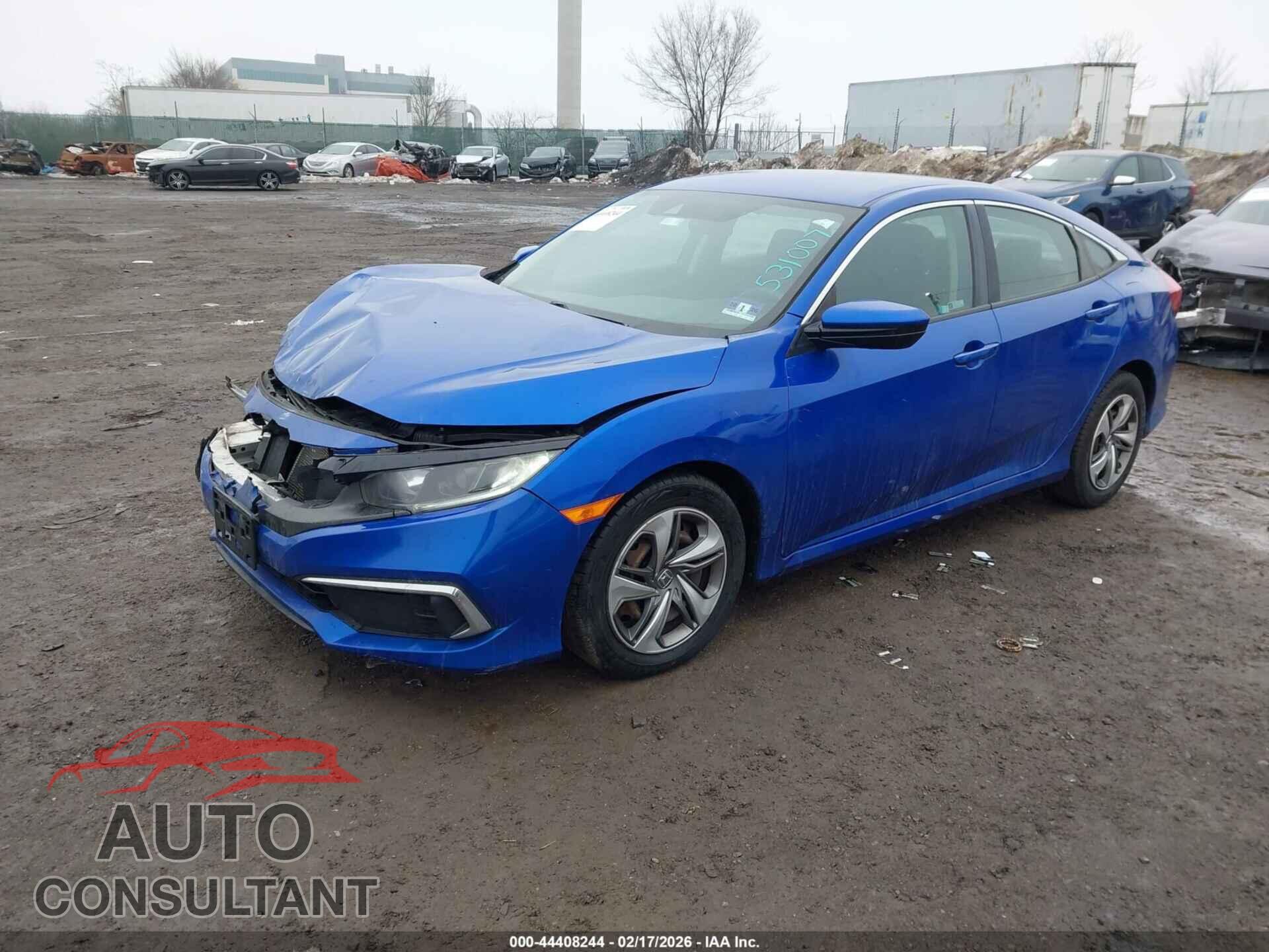 HONDA CIVIC 2019 - 2HGFC2F63KH531007