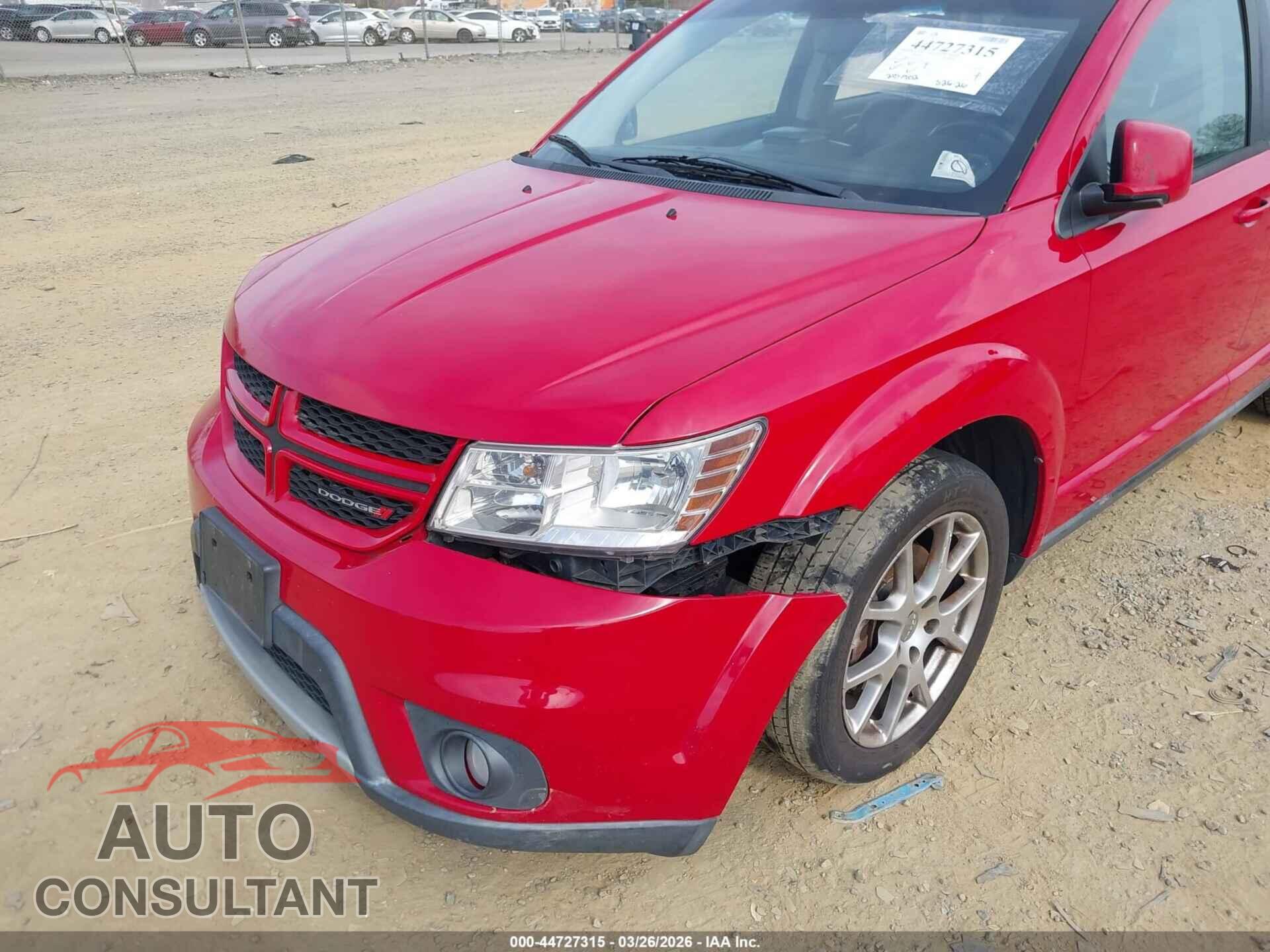 DODGE JOURNEY 2013 - 3C4PDCEG6DT701824