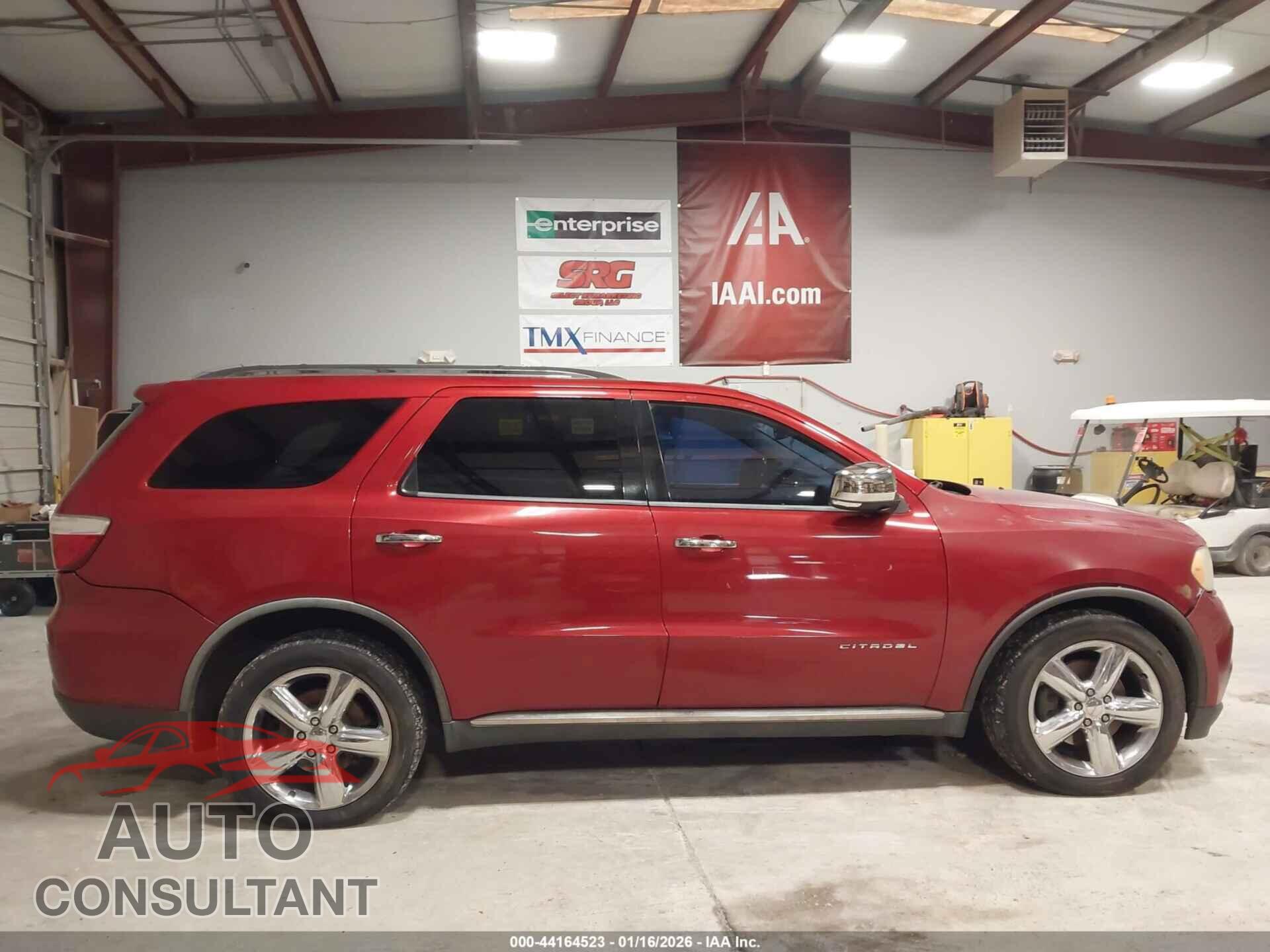 DODGE DURANGO 2011 - 1D4SD5GTXBC592456
