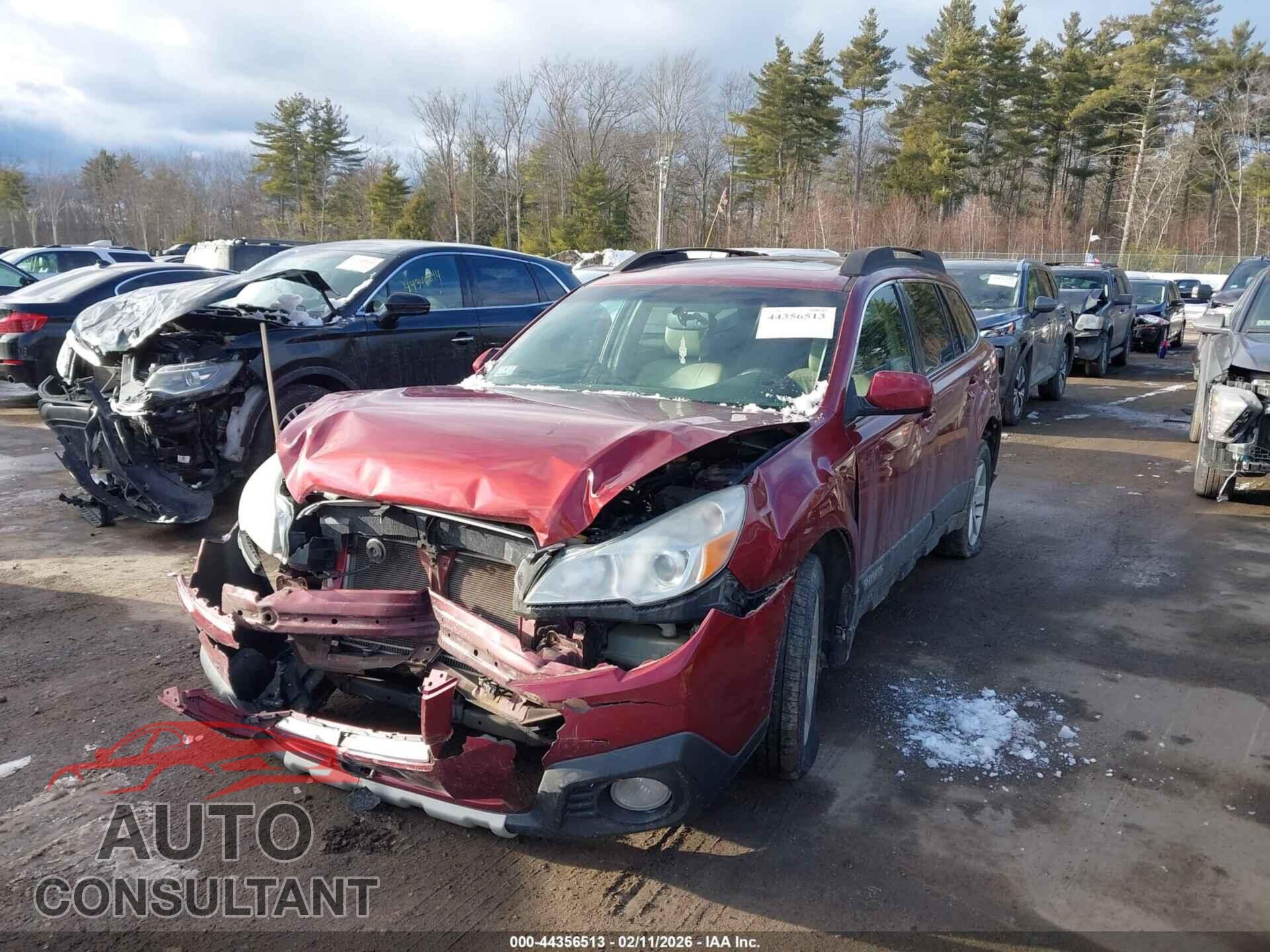 SUBARU OUTBACK 2014 - 4S4BRBLC4E3239214