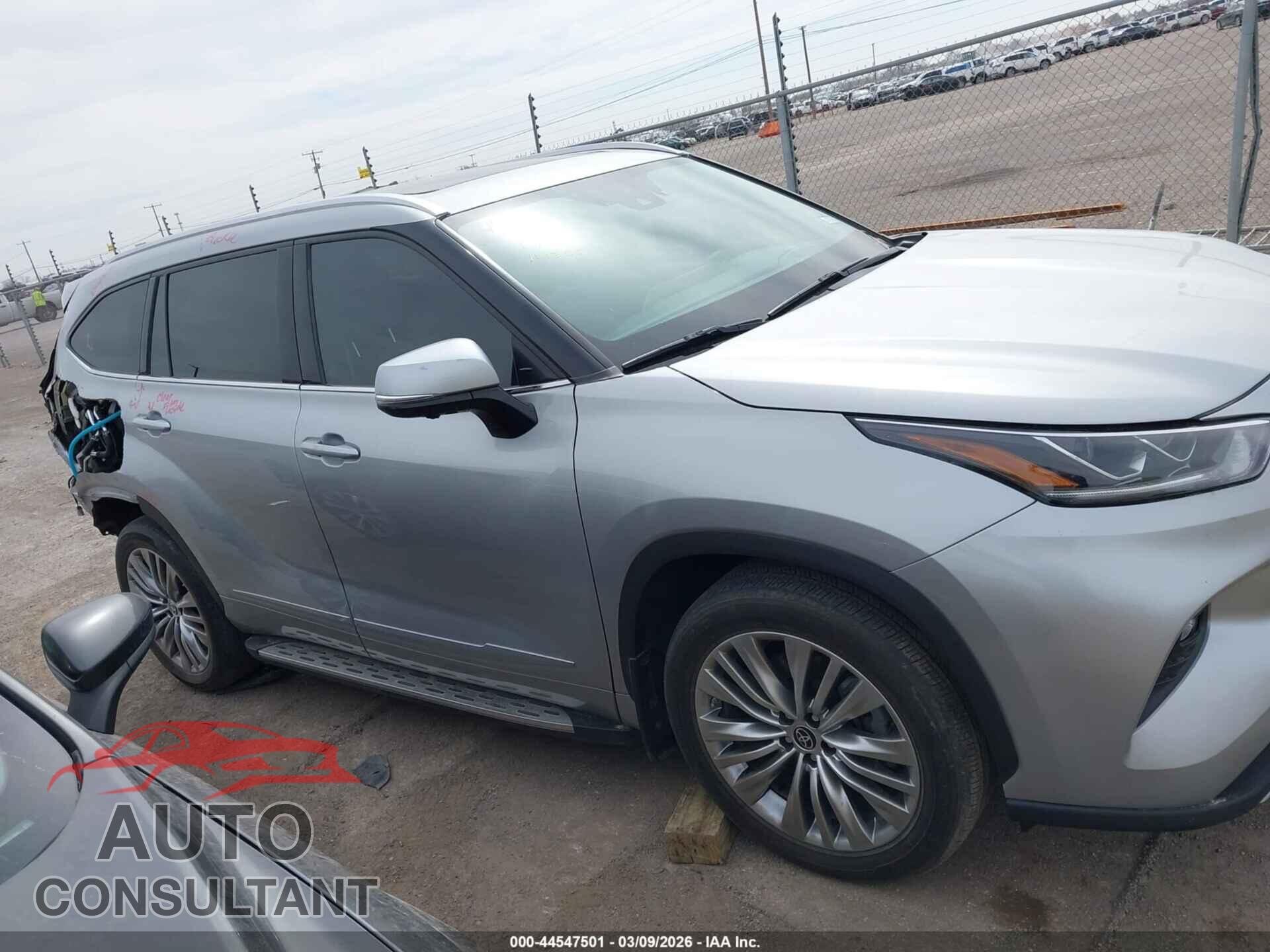 TOYOTA HIGHLANDER 2023 - 5TDKDRAH9PS032541