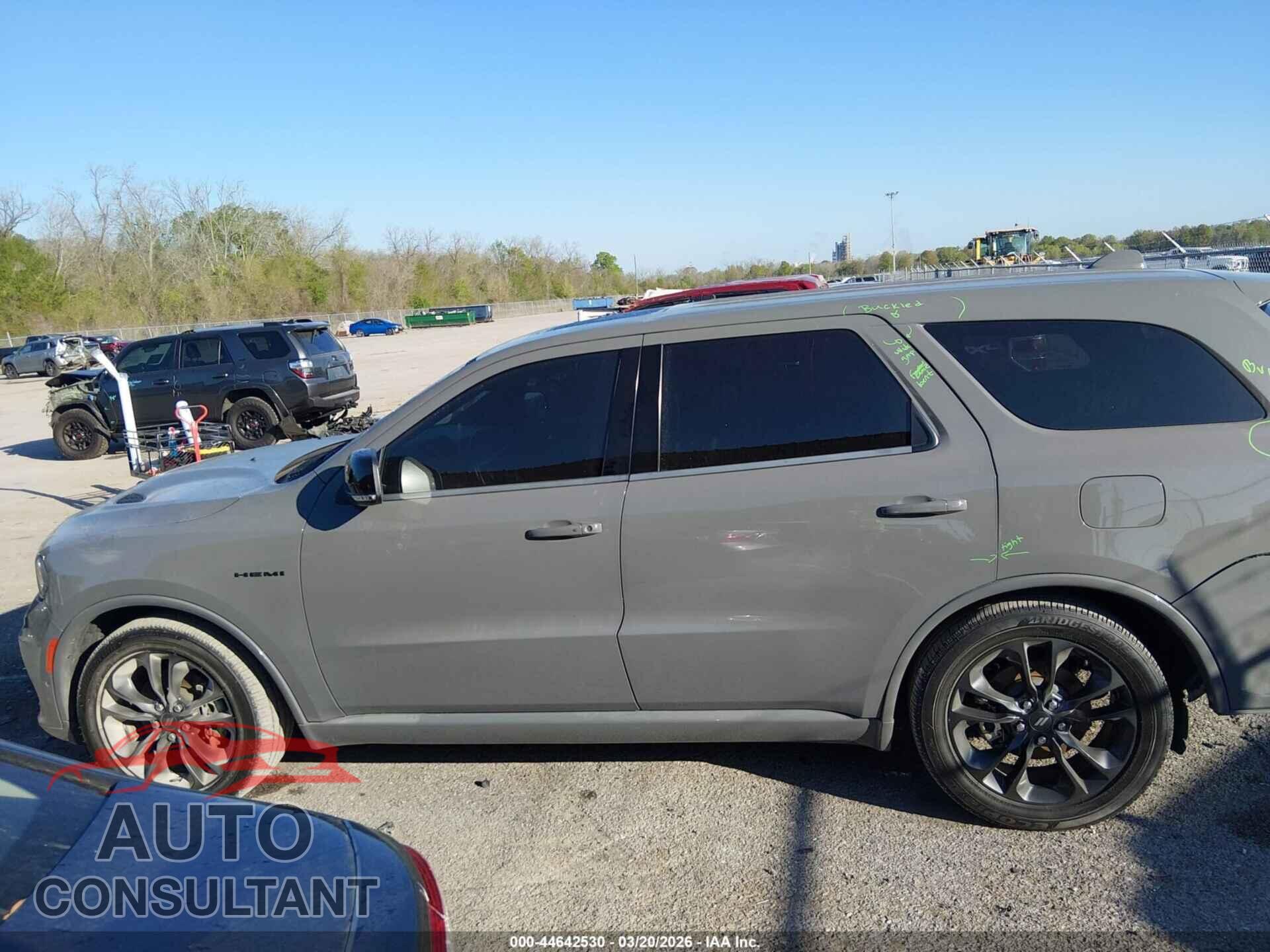 DODGE DURANGO 2022 - 1C4SDHCT2NC209599