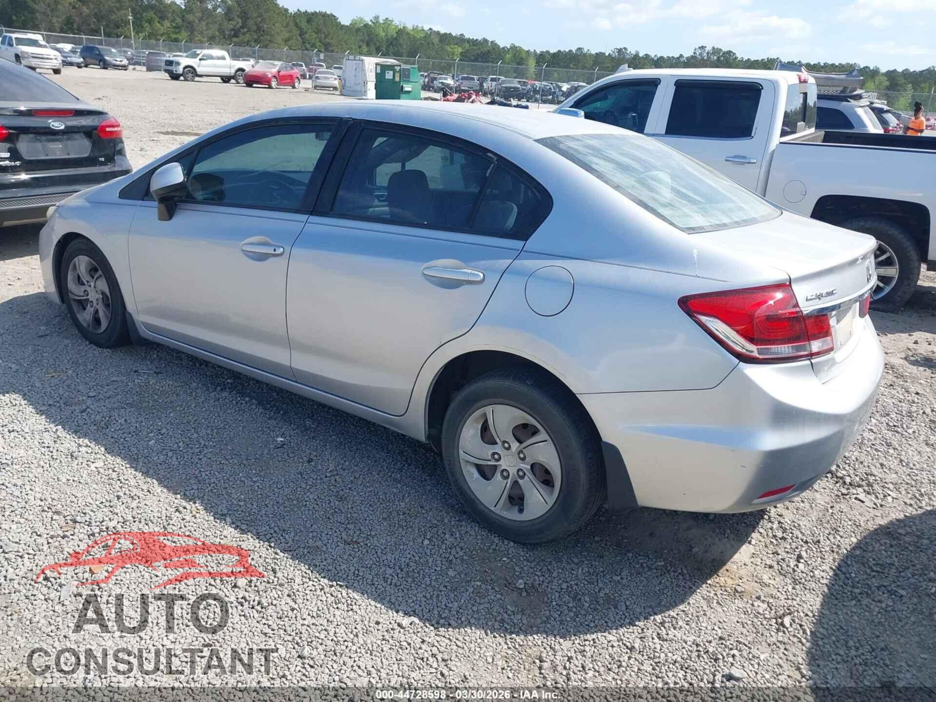 HONDA CIVIC 2013 - 19XFB2F50DE018479