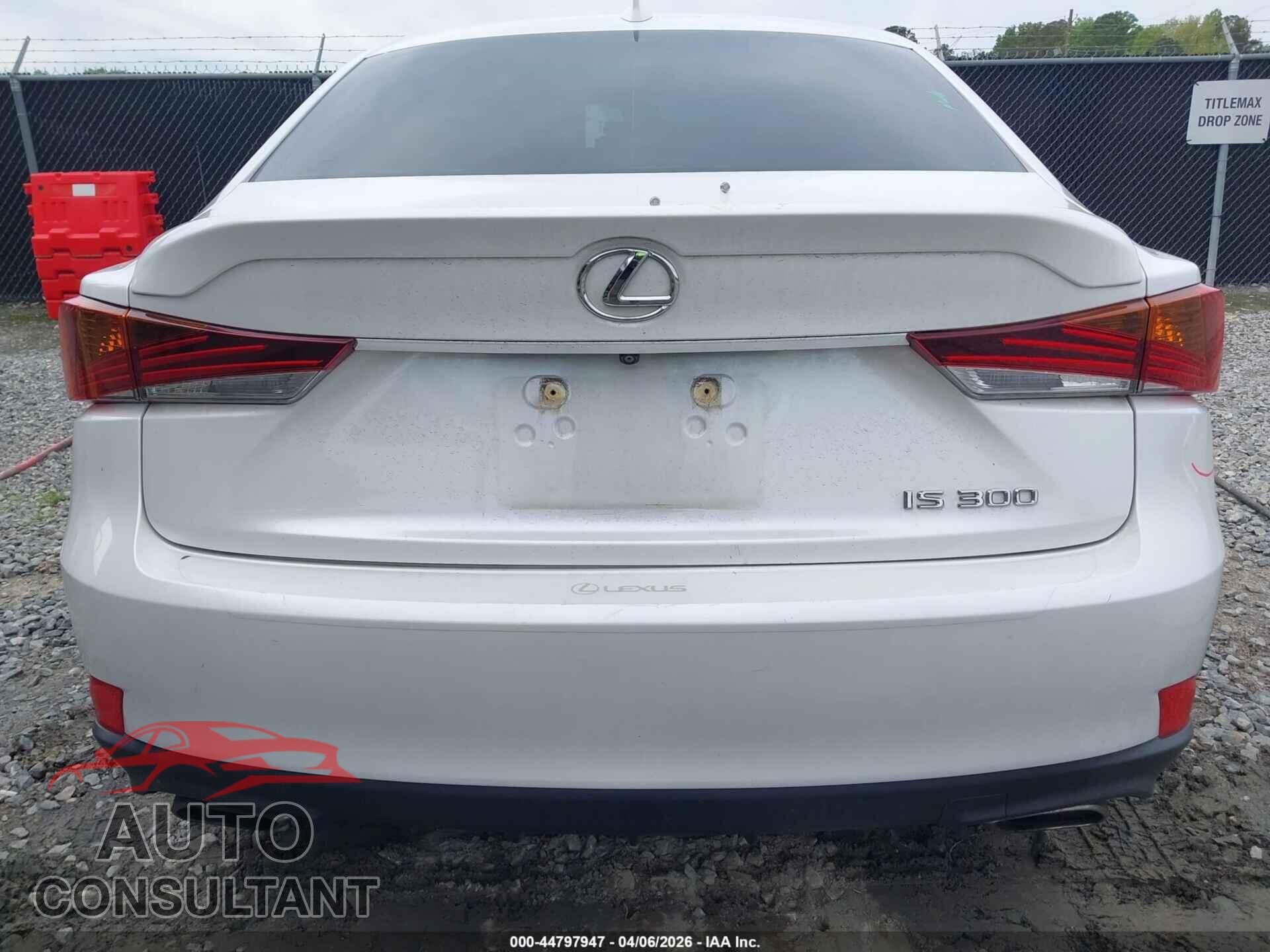 LEXUS IS 300 2019 - JTHBA1D23K5098274