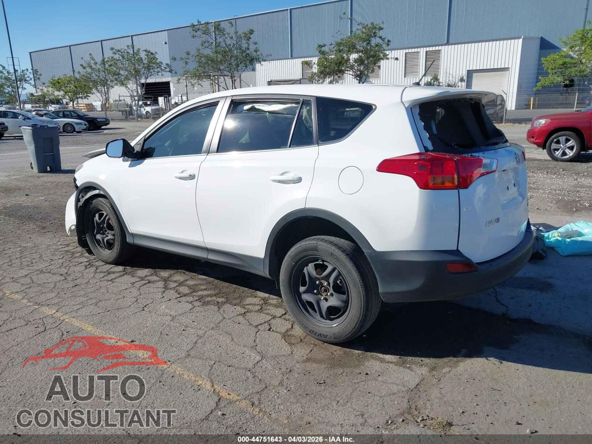 TOYOTA RAV4 2013 - 2T3BFREV2DW049332