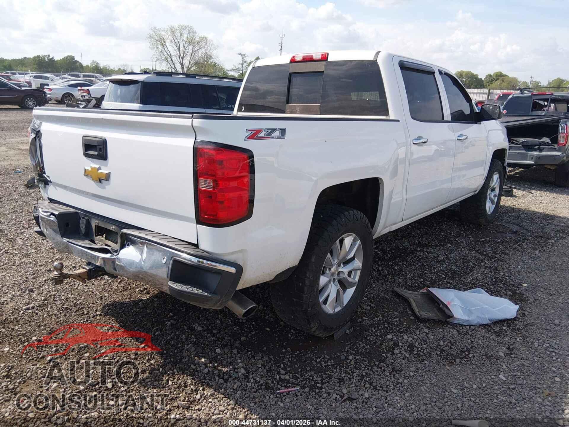CHEVROLET SILVERADO 1500 2014 - 3GCUKSEC7EG549529
