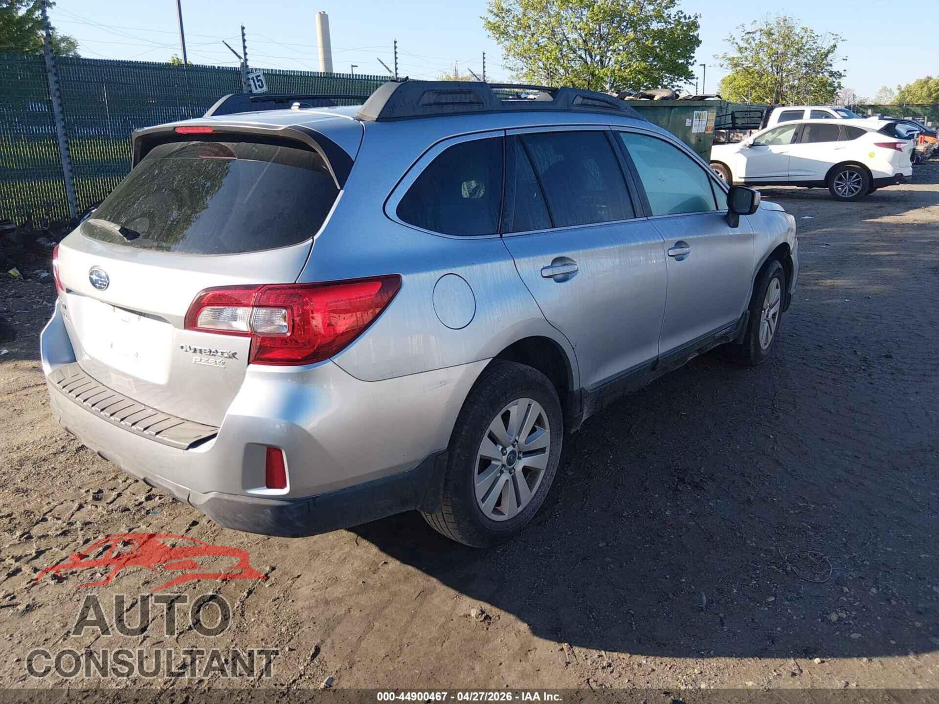 SUBARU OUTBACK 2015 - 4S4BSACC2F3307834