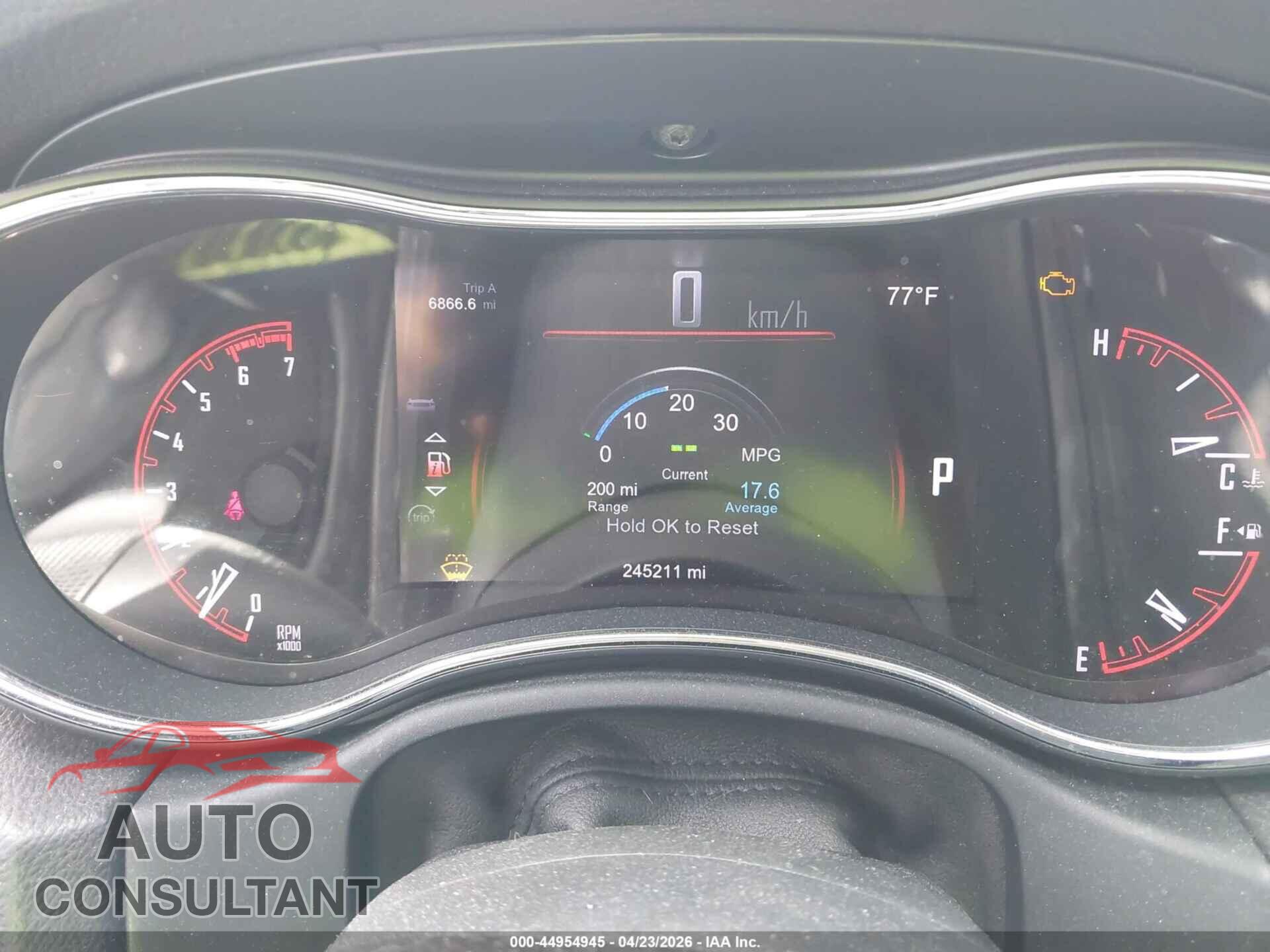DODGE DURANGO 2014 - 1C4SDHCT9EC435140