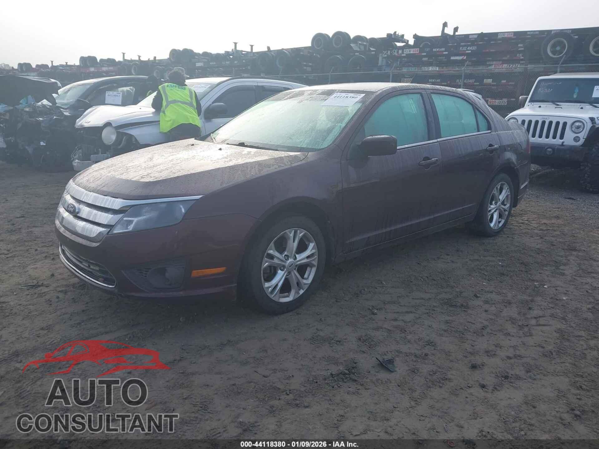 FORD FUSION 2012 - 3FAHP0HA2CR406237