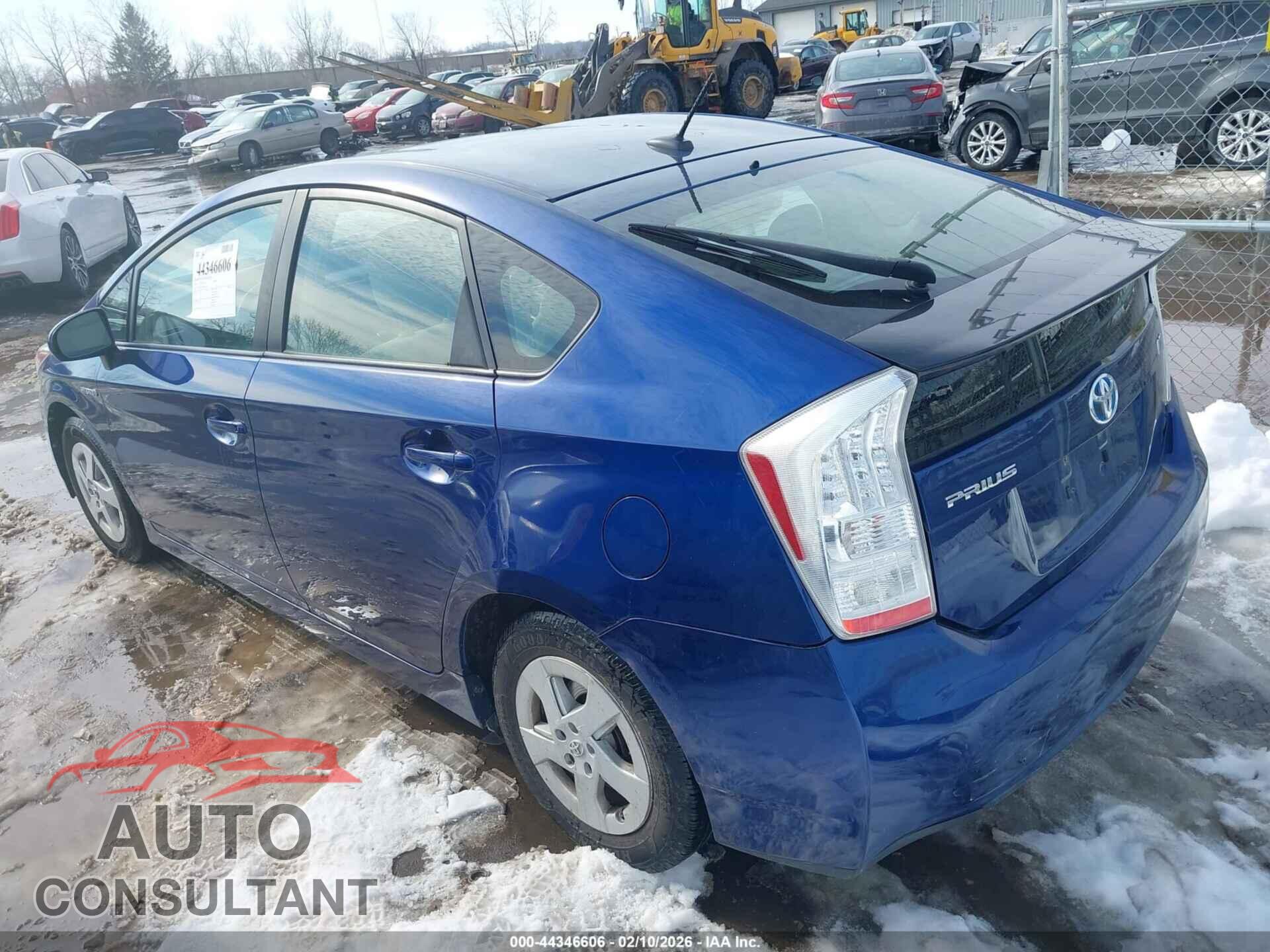TOYOTA PRIUS 2010 - JTDKN3DU8A1264426