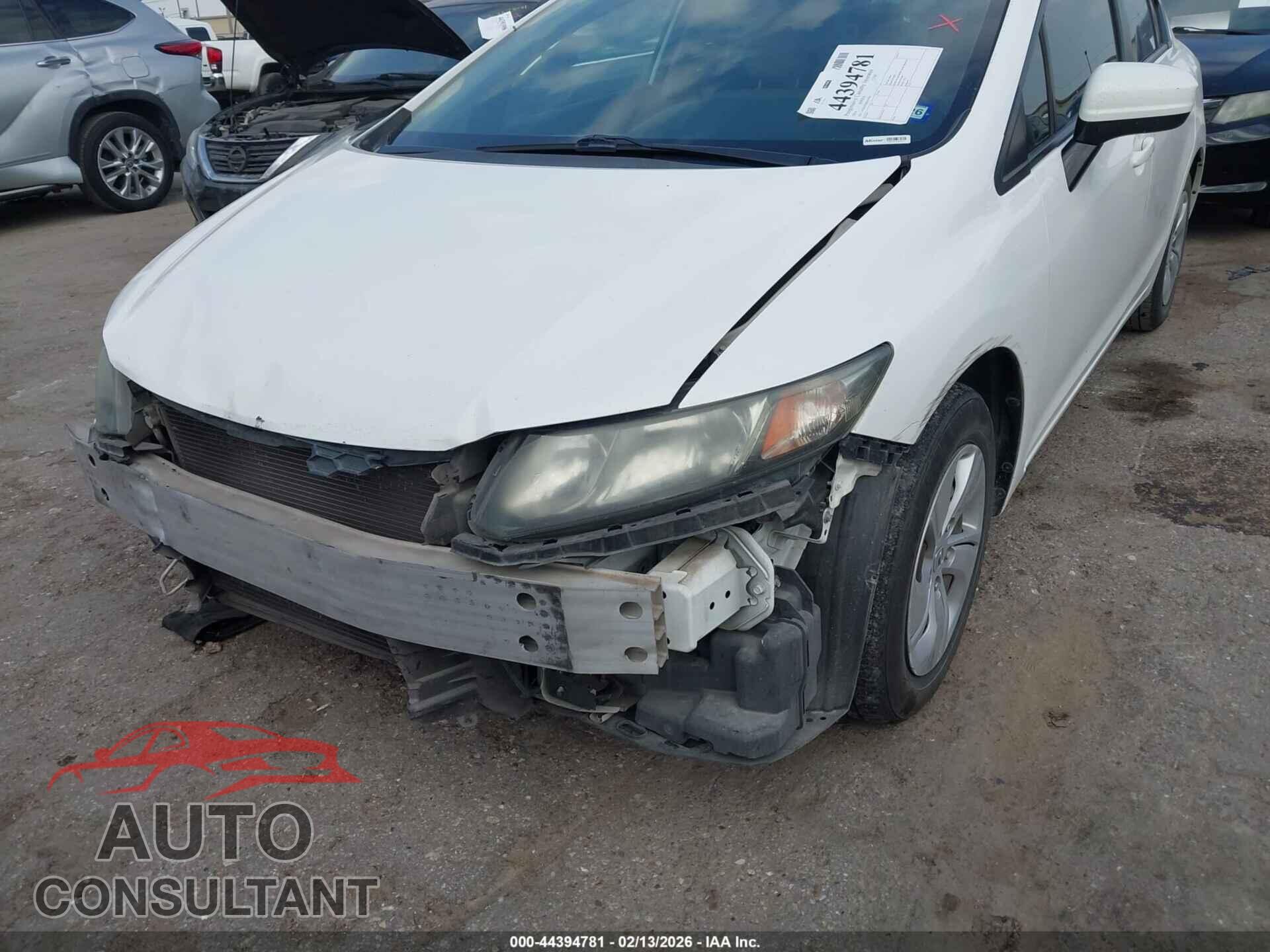 HONDA CIVIC 2014 - 19XFB2F58EE039582