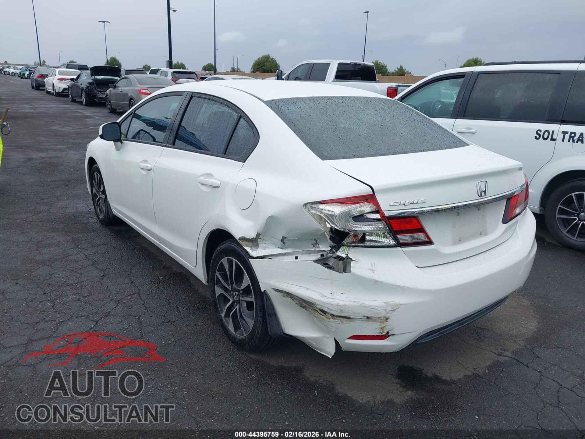HONDA CIVIC 2013 - 19XFB2F98DE255594